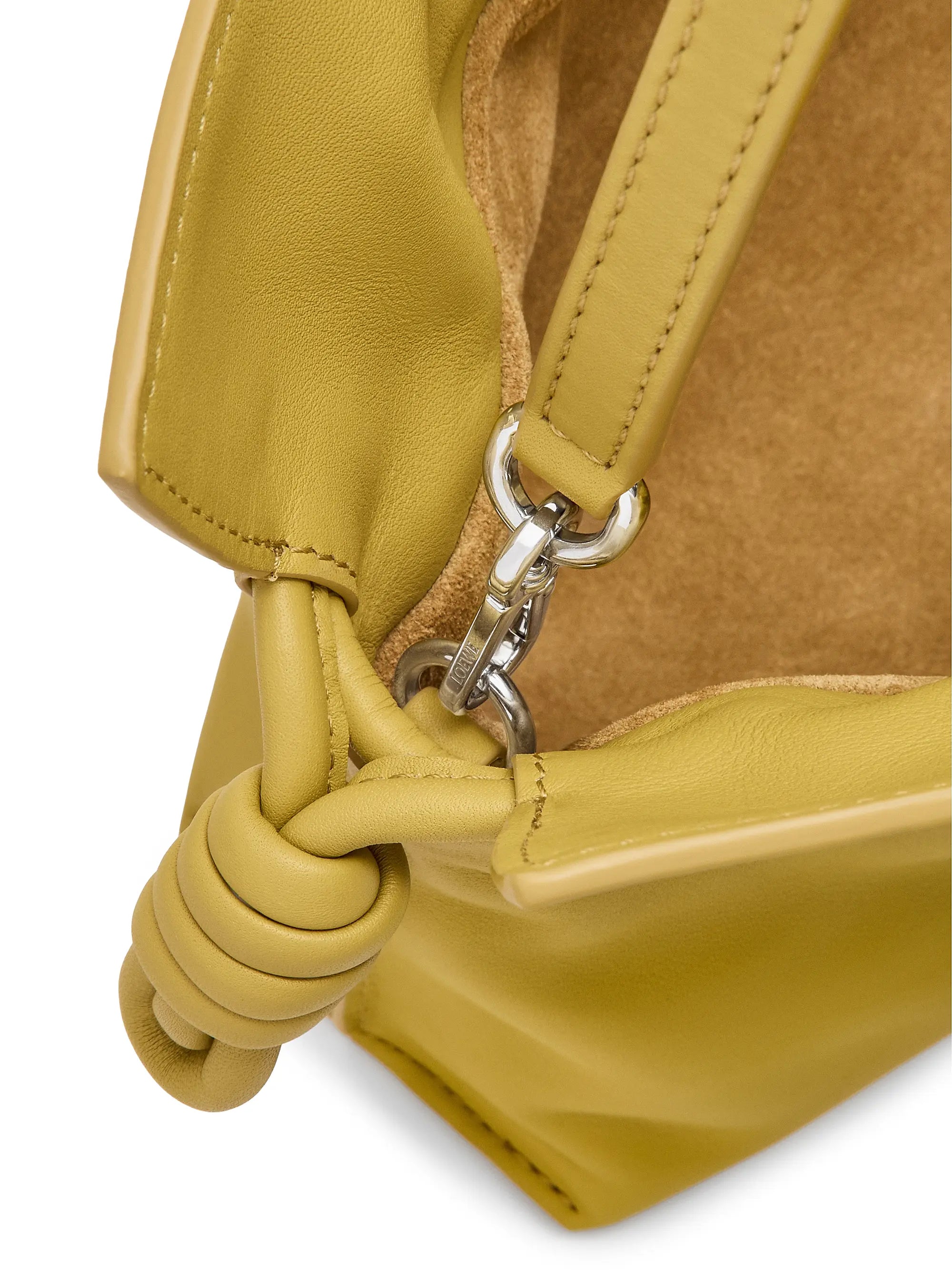 LOEWE Flamenco Mini Leather Clutch