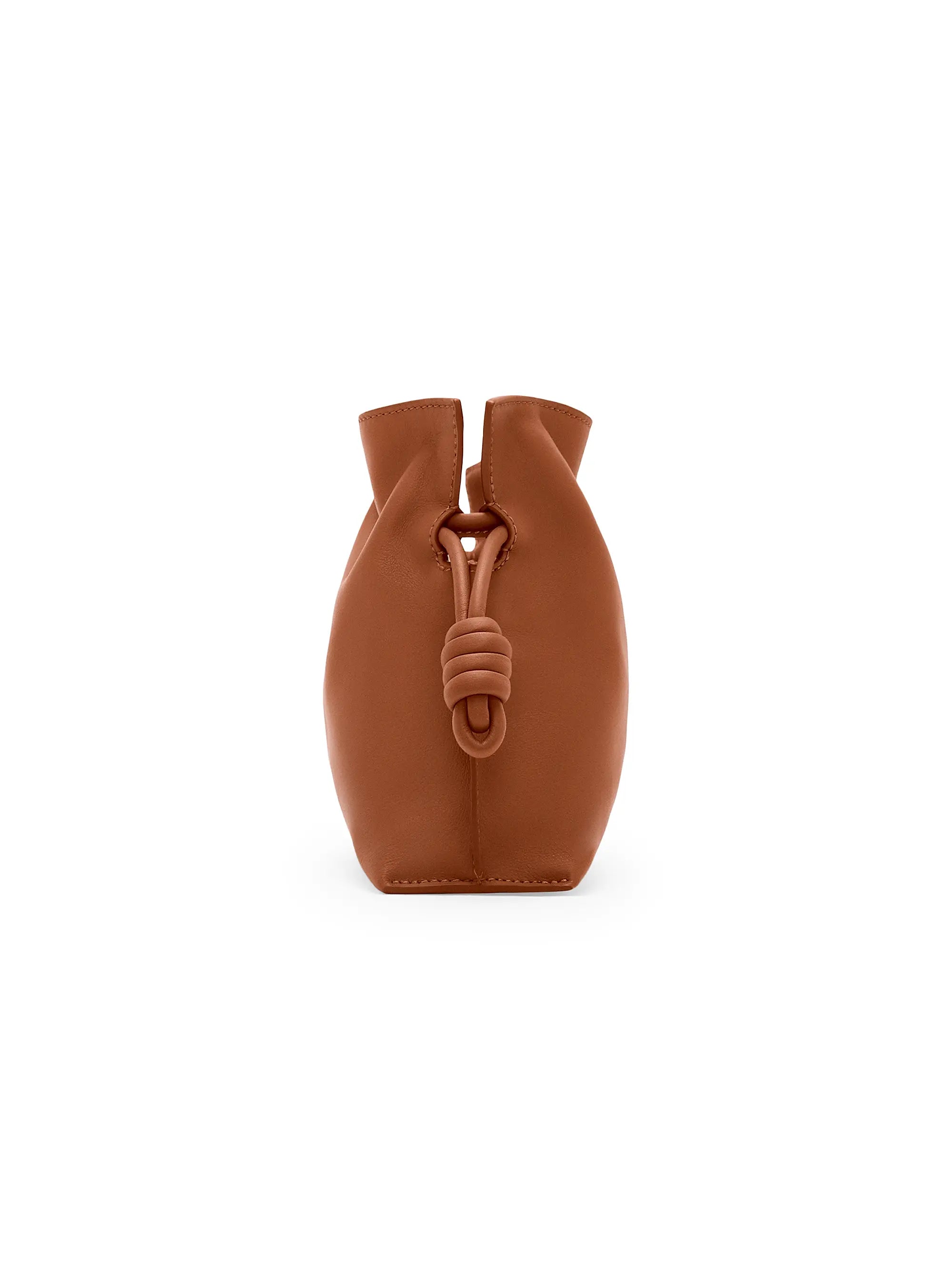 LOEWE Flamenco Mini Leather Clutch
