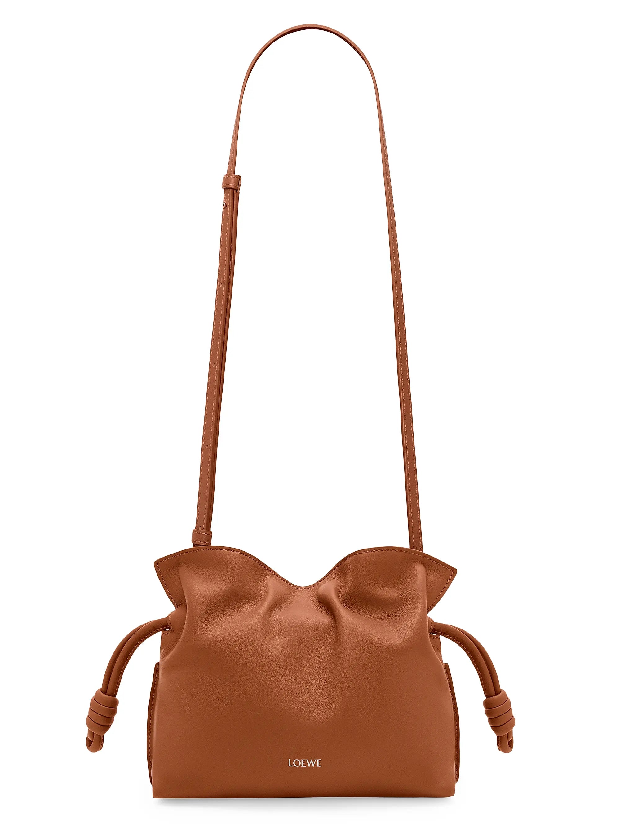 LOEWE Flamenco Mini Leather Clutch