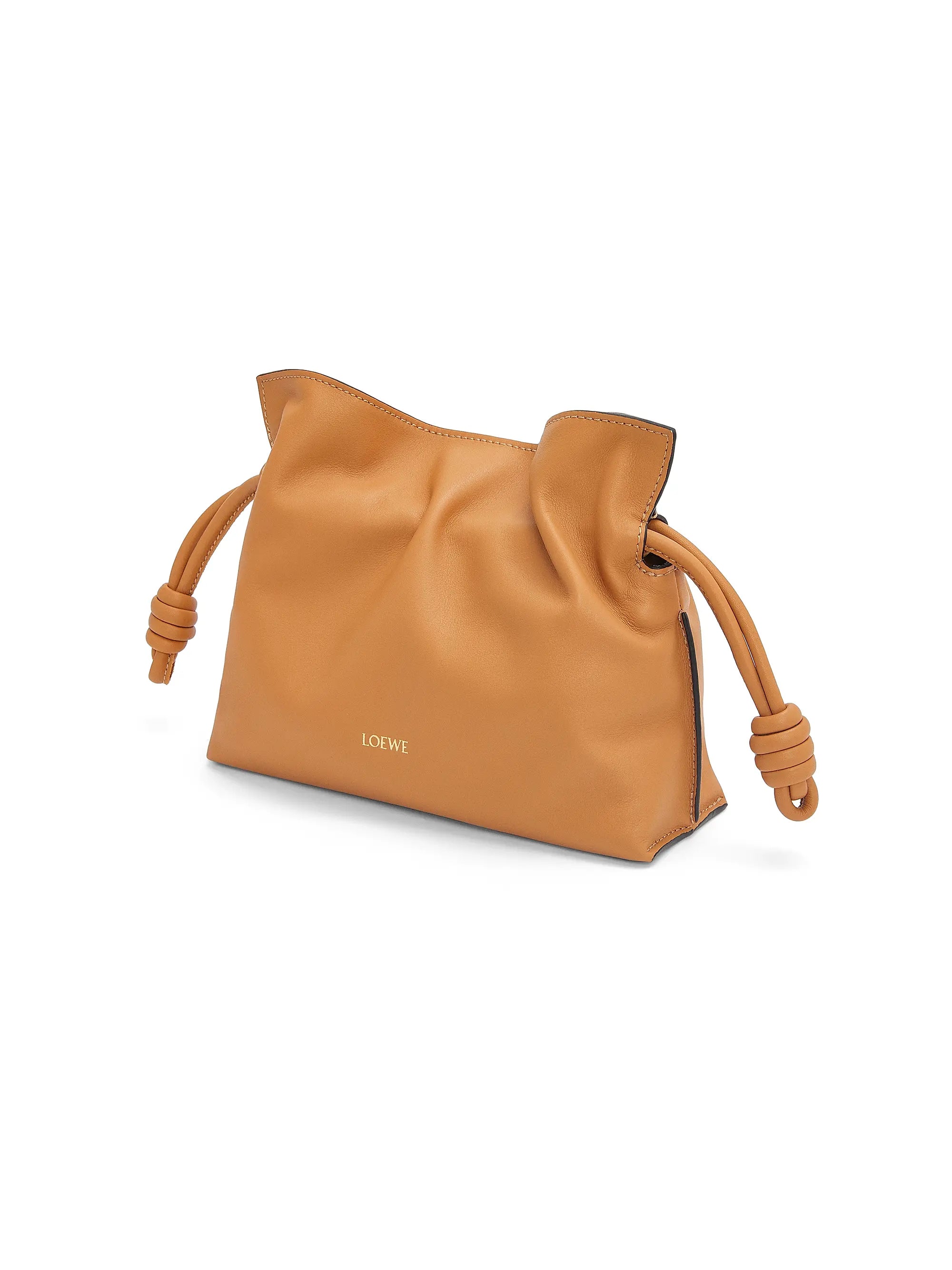 LOEWE Flamenco Mini Leather Clutch