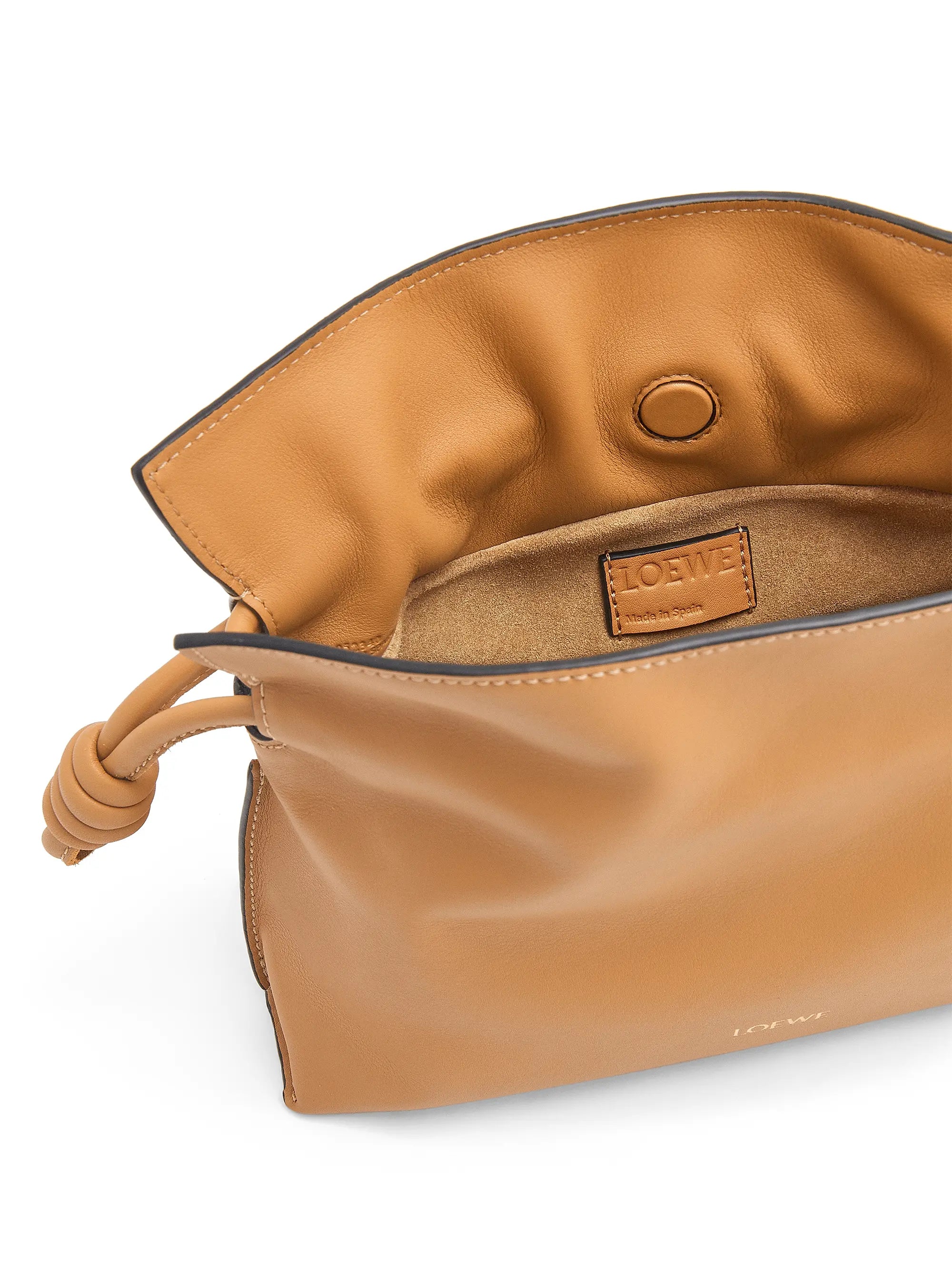 LOEWE Flamenco Mini Leather Clutch