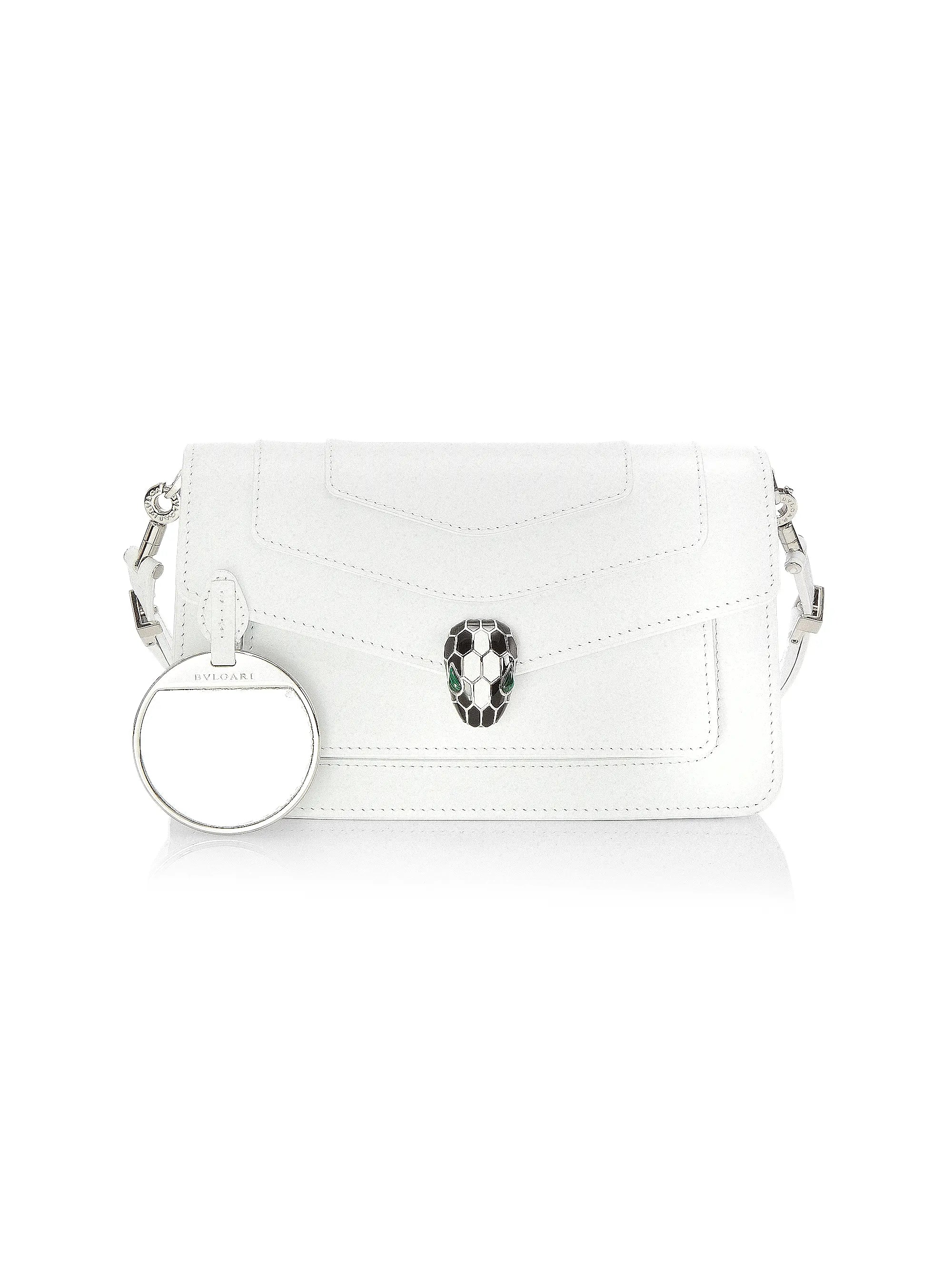 BVLGARI Serpenti Forever Leather Shoulder Bag