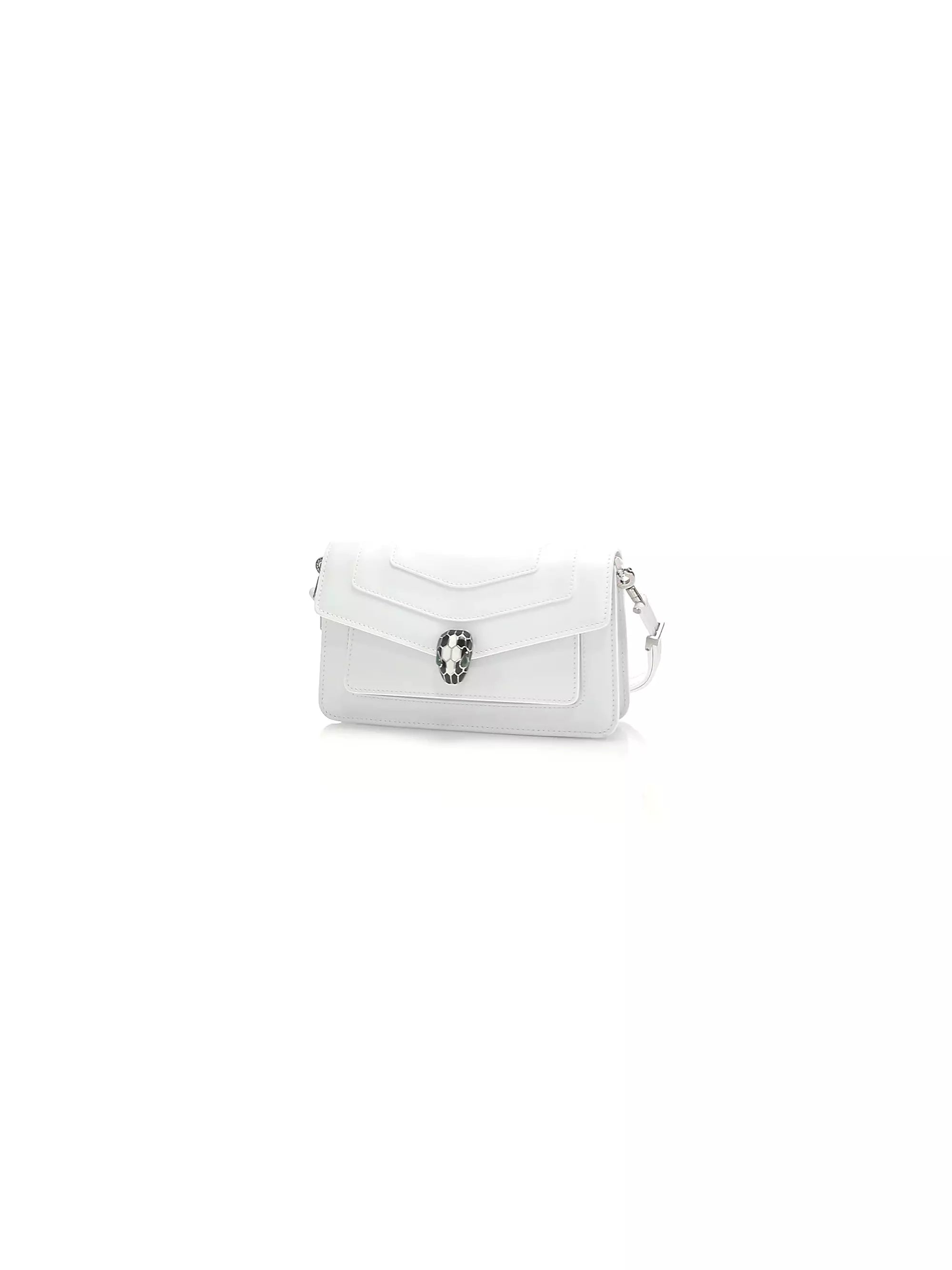 BVLGARI Serpenti Forever Leather Shoulder Bag
