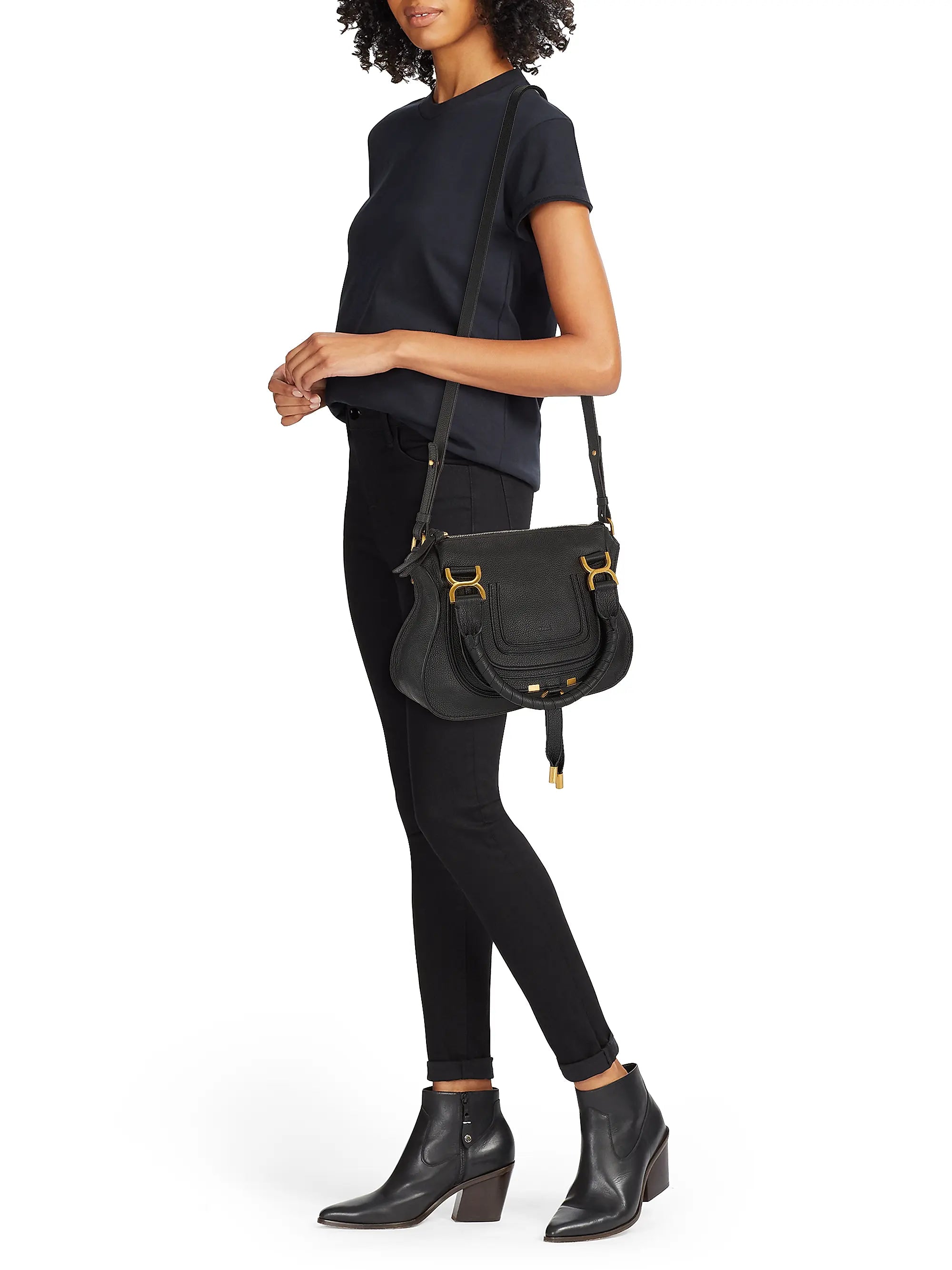 Chloé Small Marcie Leather Satchel