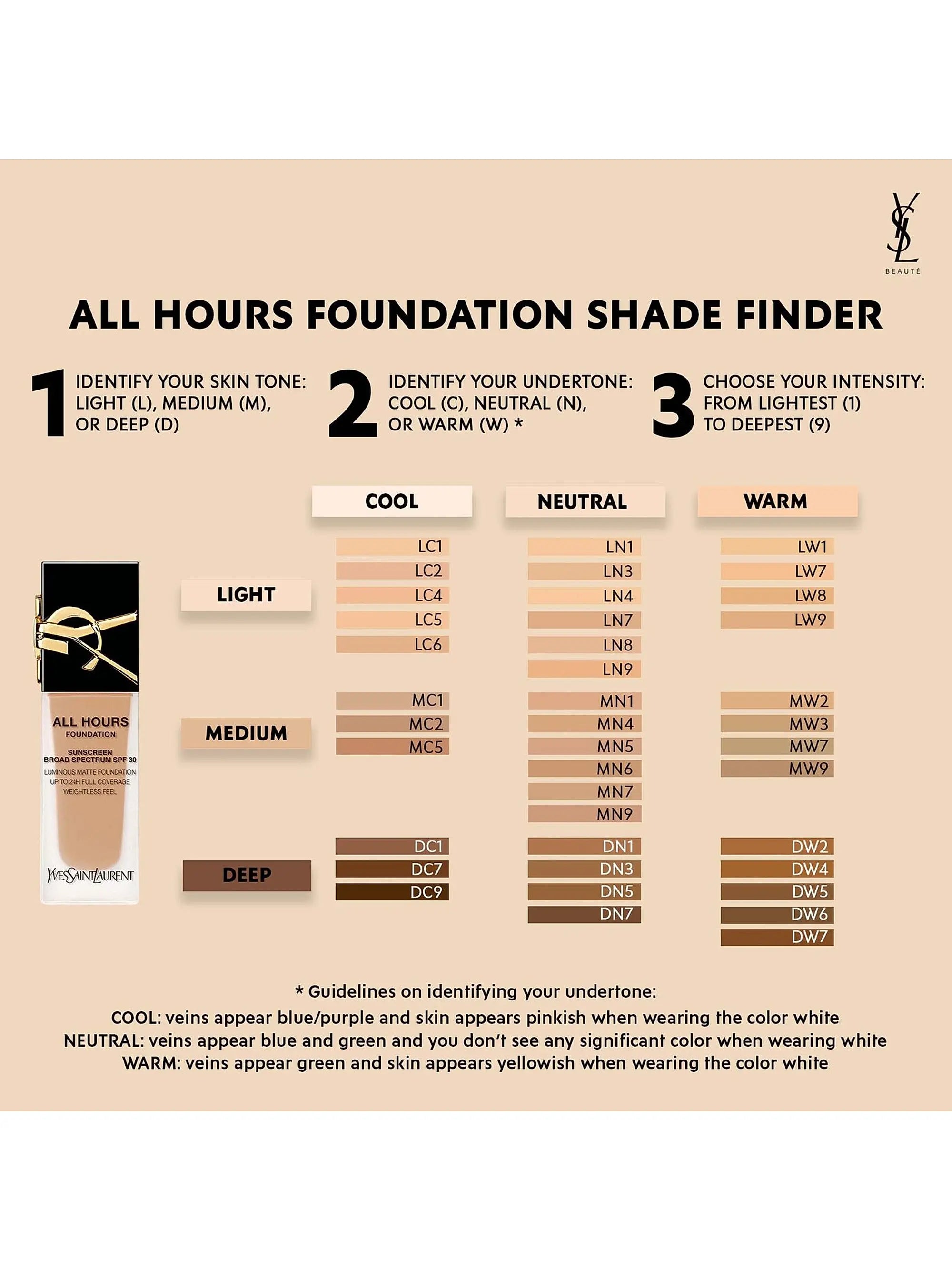 Yves Saint Laurent All Hours Luminous Matte Foundation