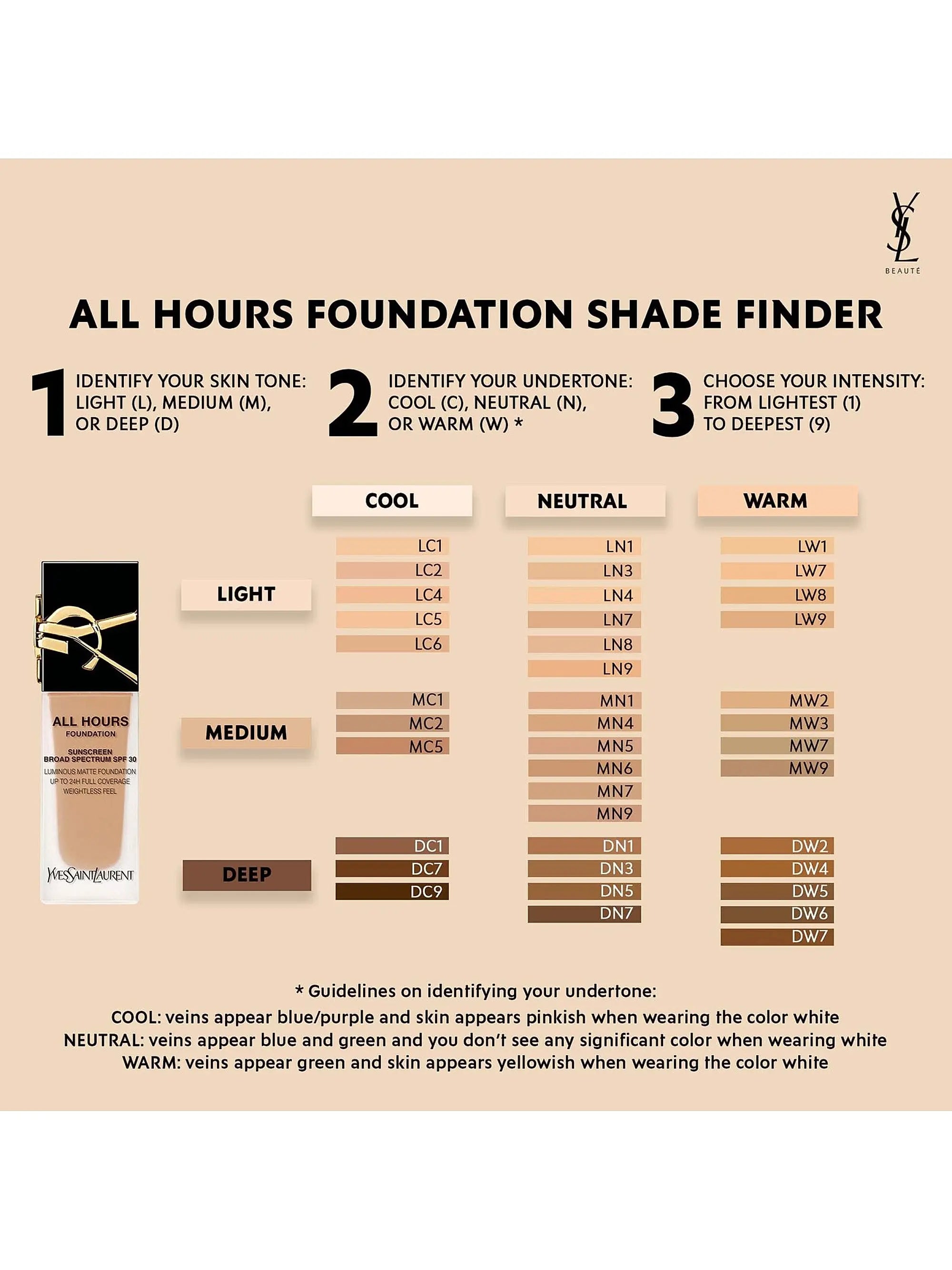 Yves Saint Laurent All Hours Luminous Matte Foundation