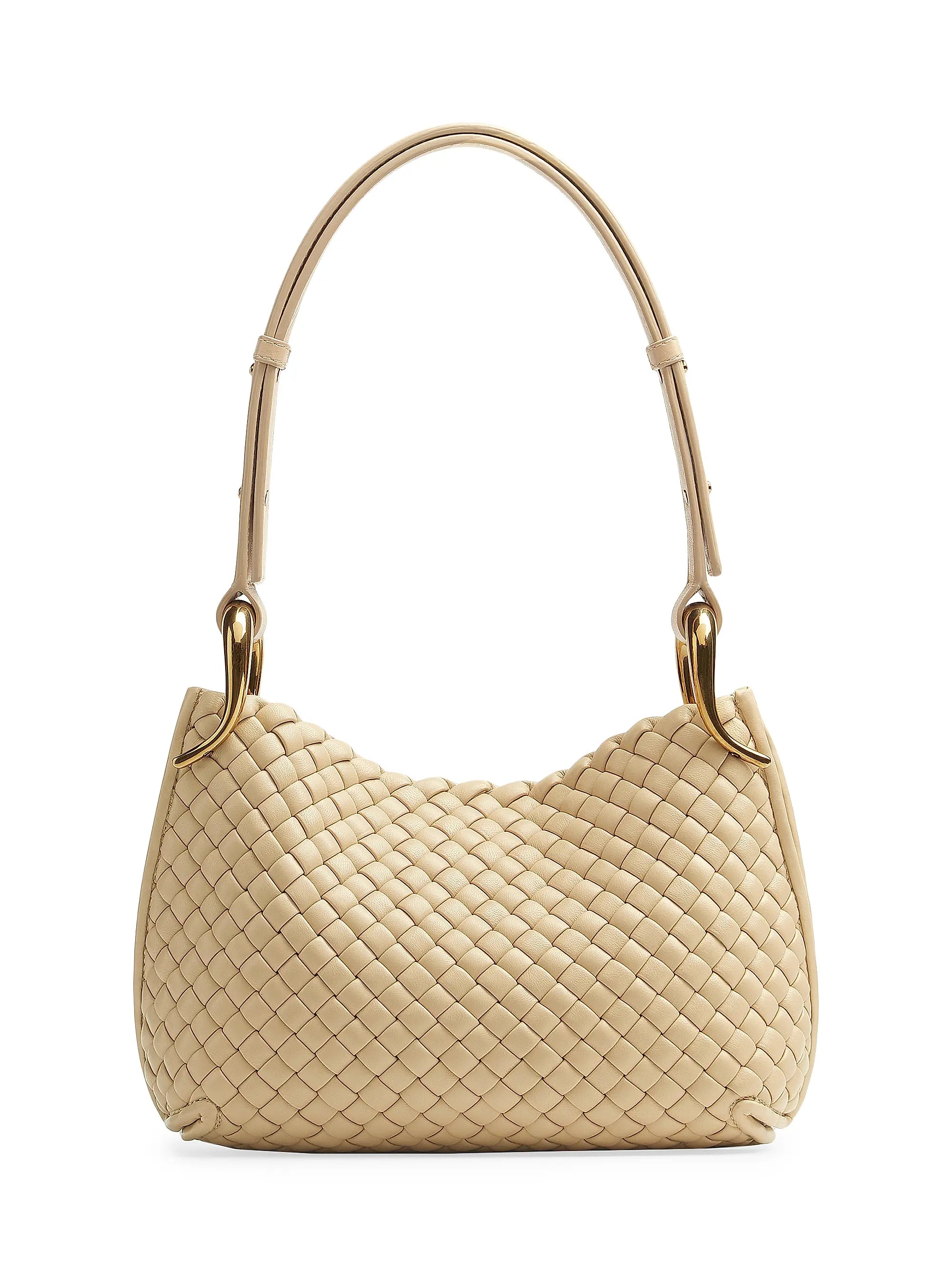 Bottega Veneta Padded Intreccio Leather Shoulder Bag