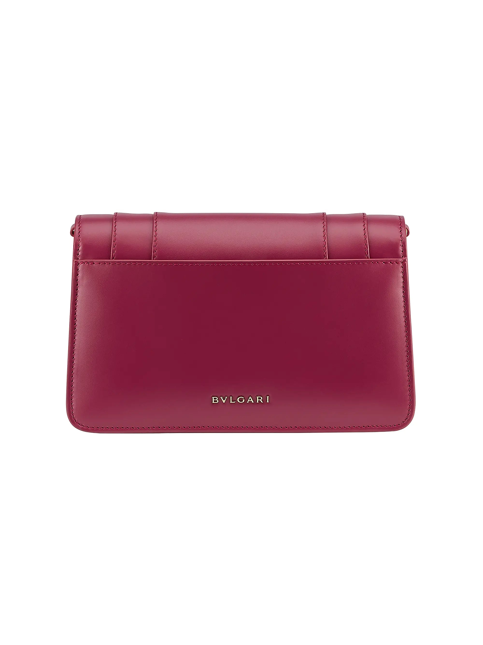 BVLGARI Serpenti Leather Shoulder Bag