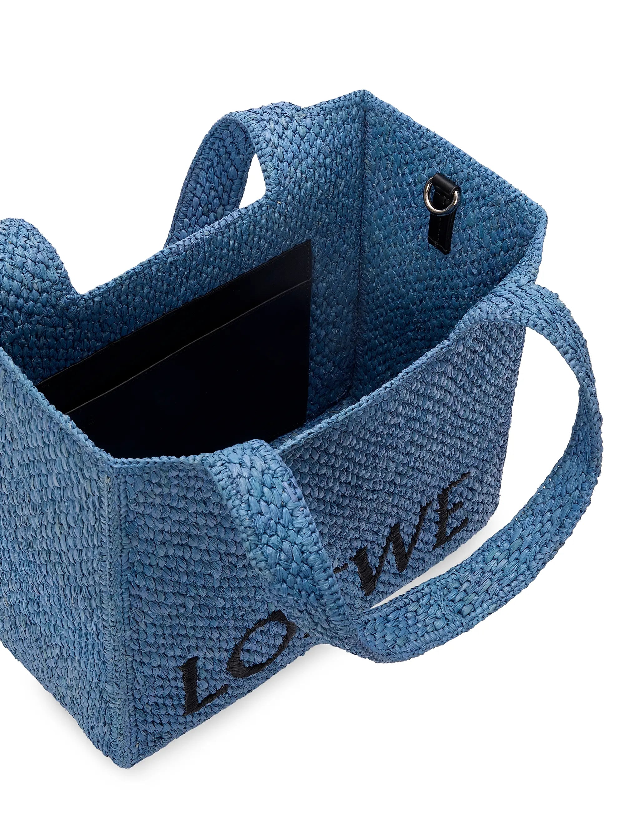LOEWE LOEWE x Paula's Ibiza Medium Logo Raffia Tote Bag