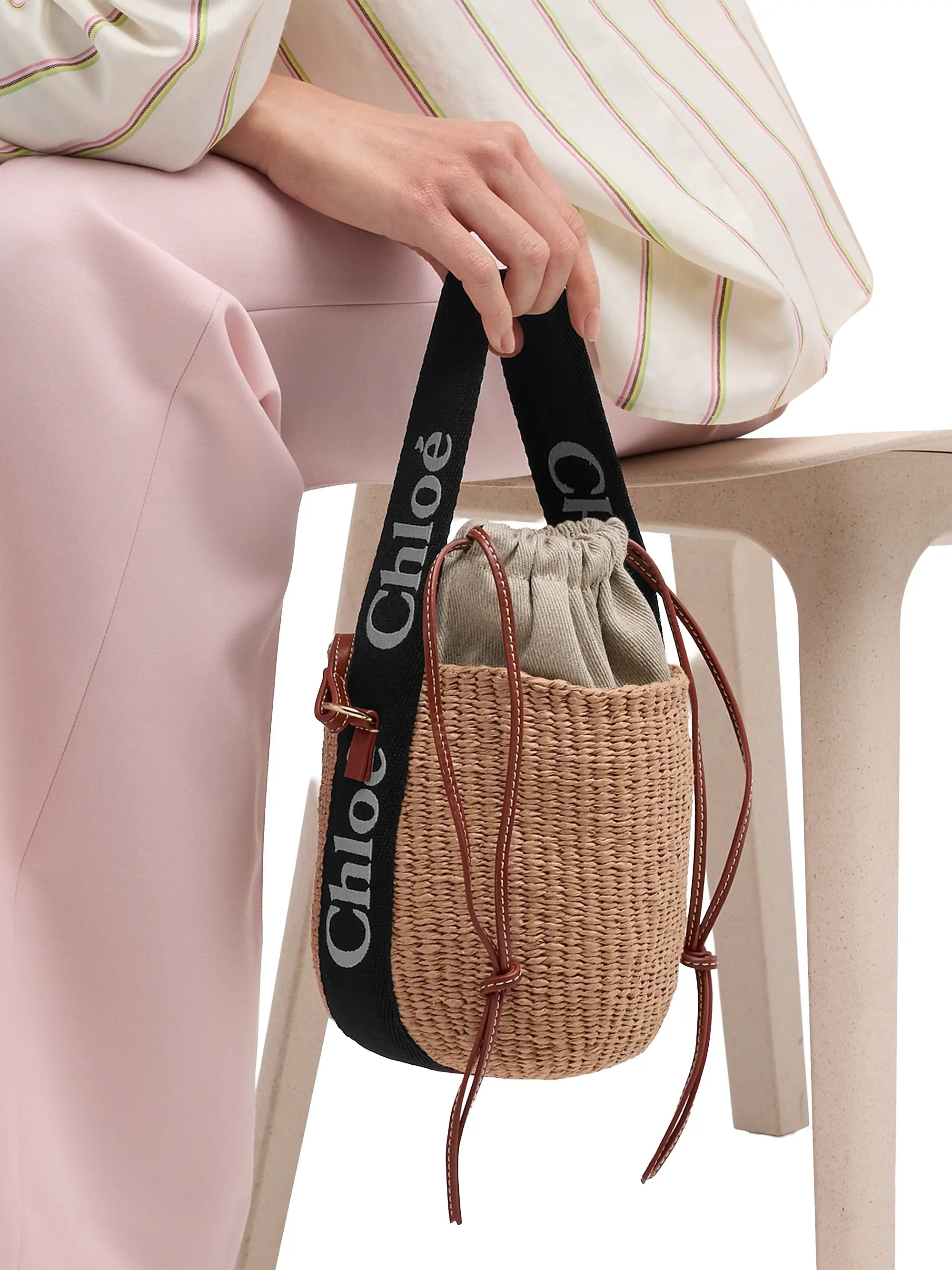 Chloé Small Woody Basket Bag
