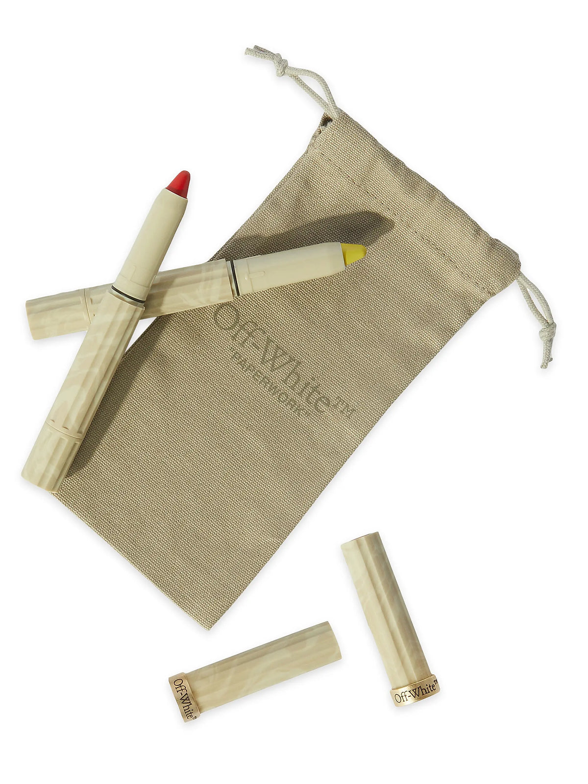 Off-White Imprint Crayon Stick 2-Piece Set