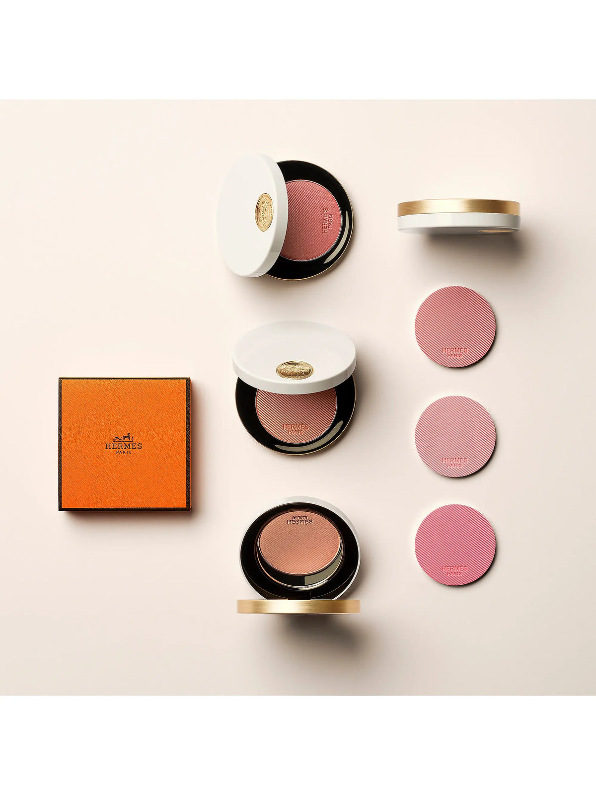HERMÈS Rose Hermès Silky Blush Powder