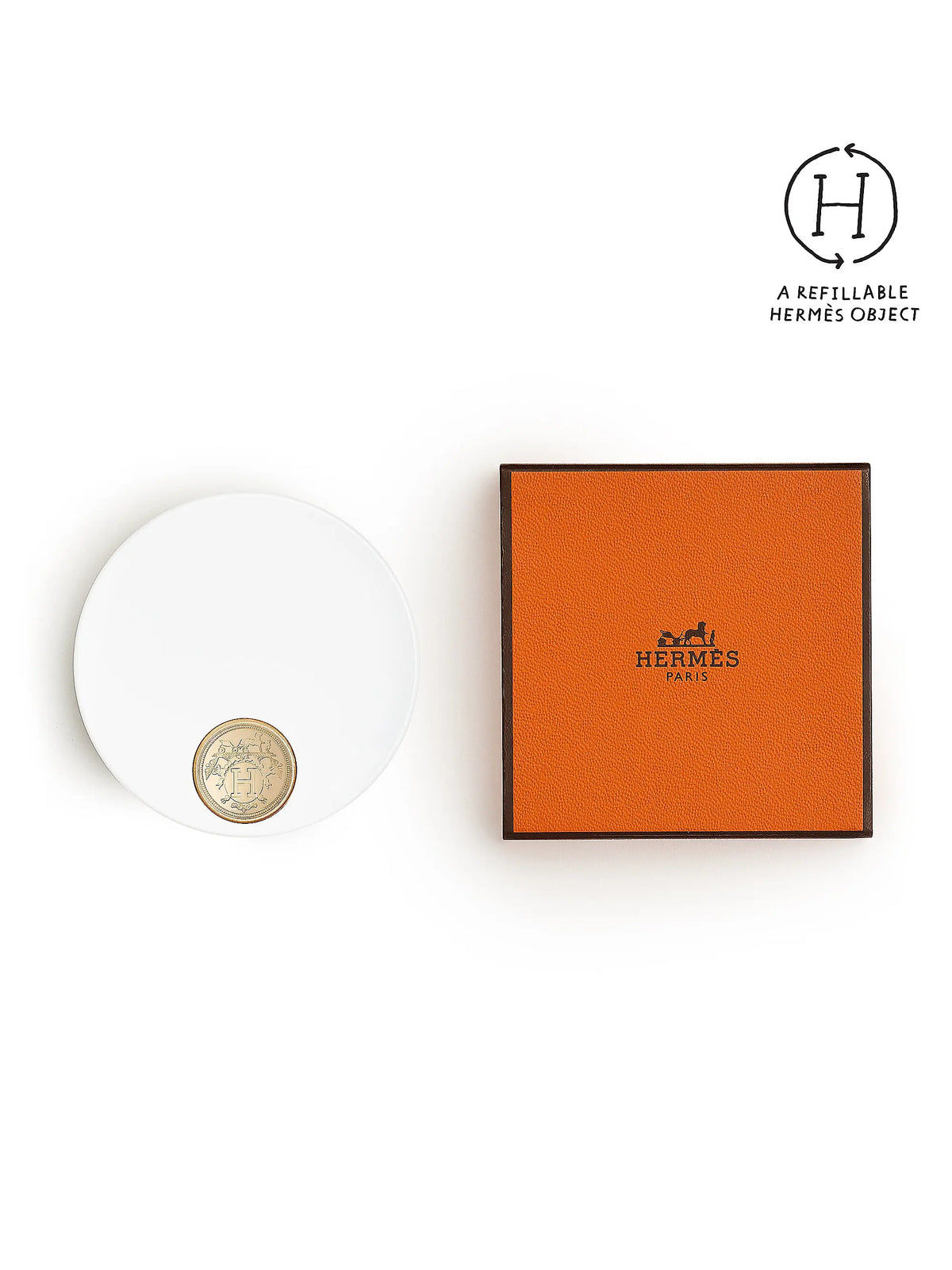 HERMÈS Rose Hermès Silky Blush Powder