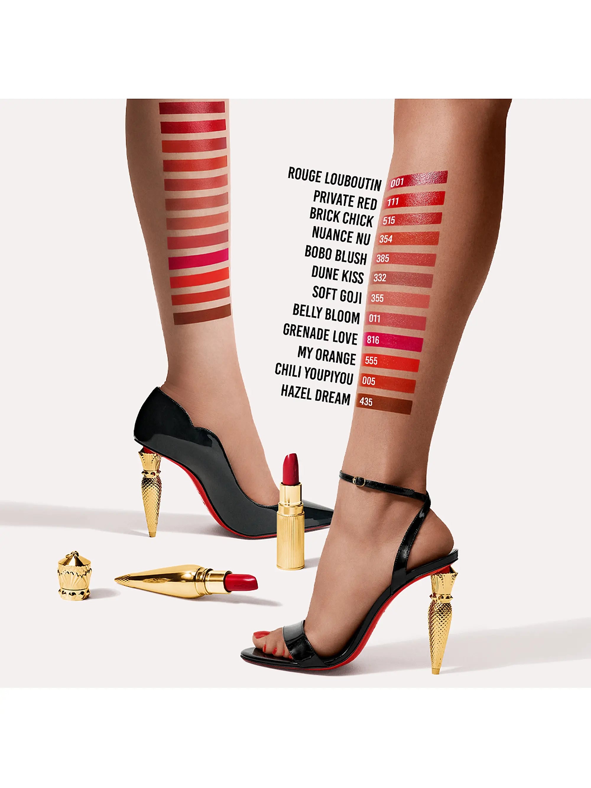 Christian Louboutin Rouge Louboutin Silky Satin On The Go Lipstick