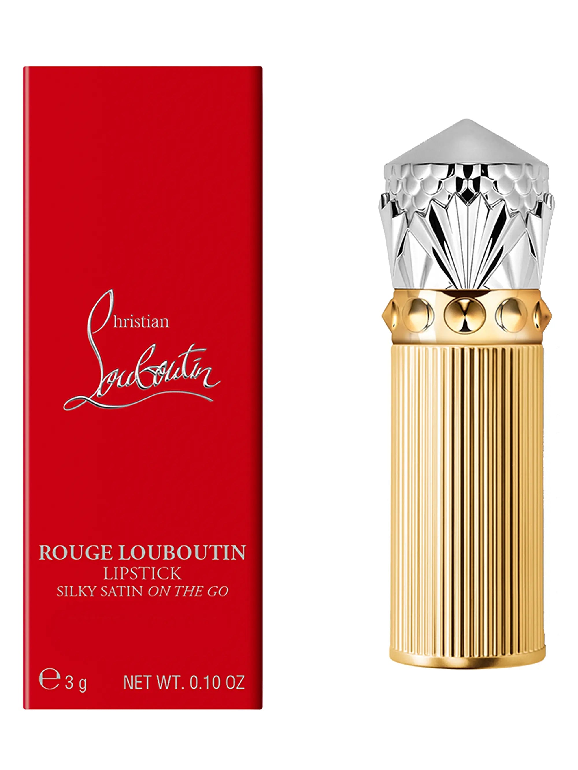 Christian Louboutin Rouge Louboutin Silky Satin On The Go Lipstick
