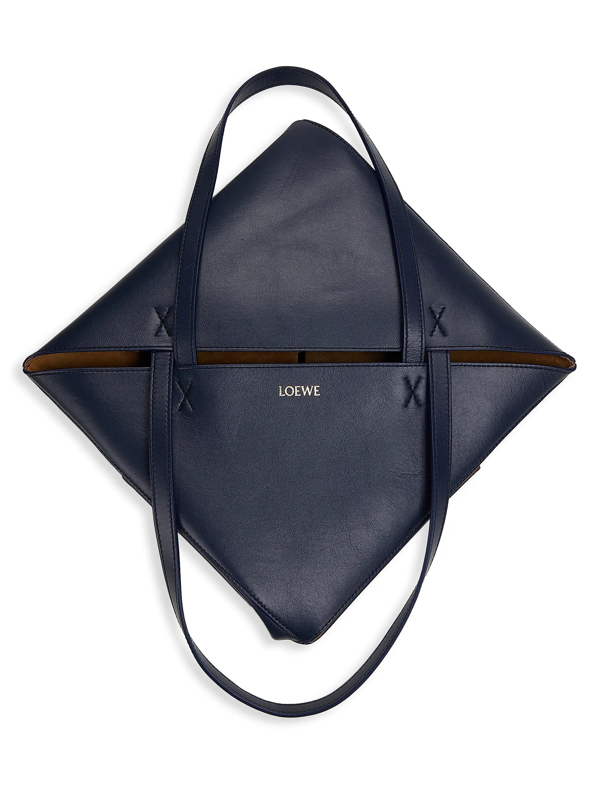 LOEWE Puzzle Shiny Leather Tote