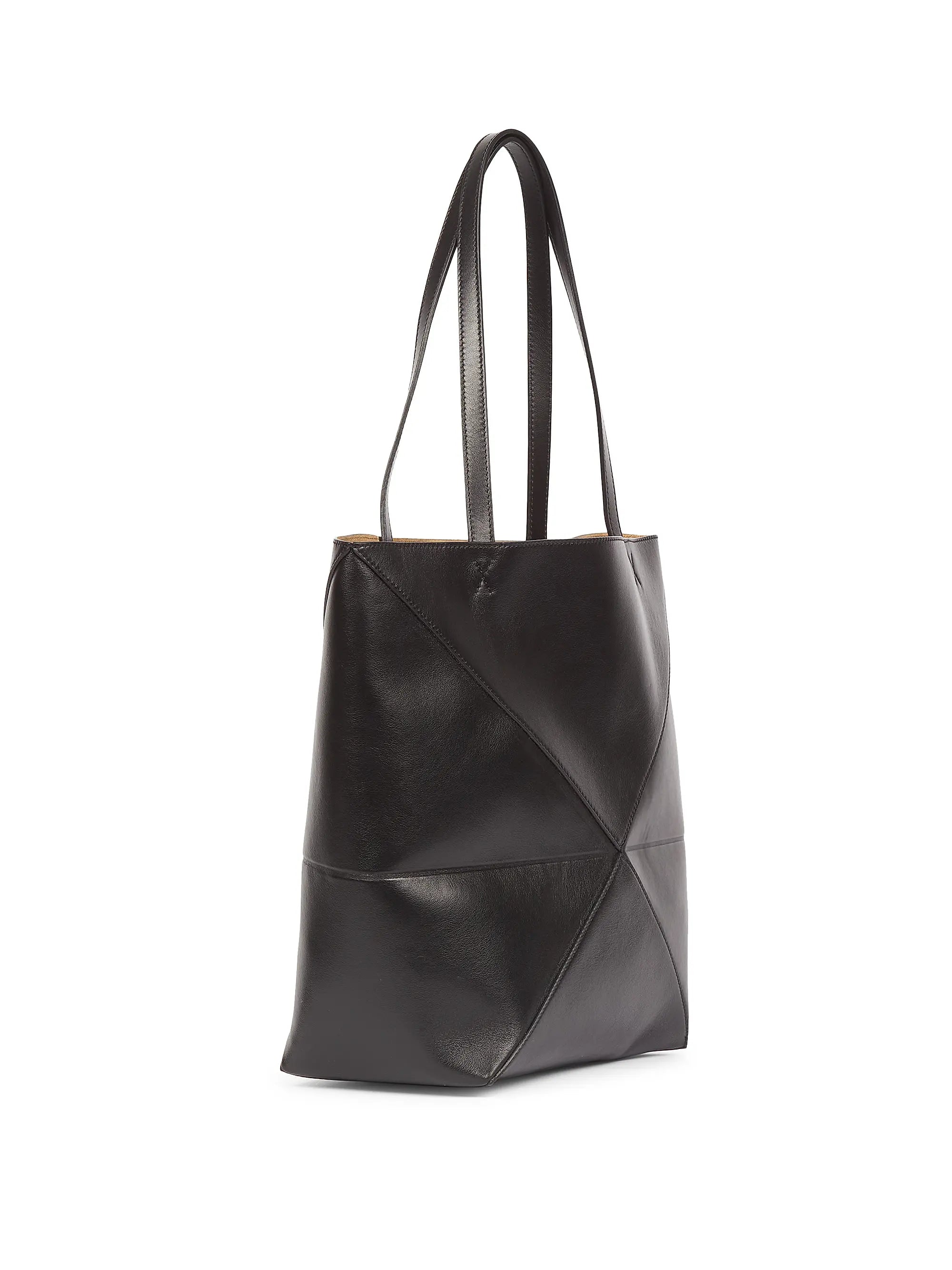 LOEWE Puzzle Shiny Leather Tote