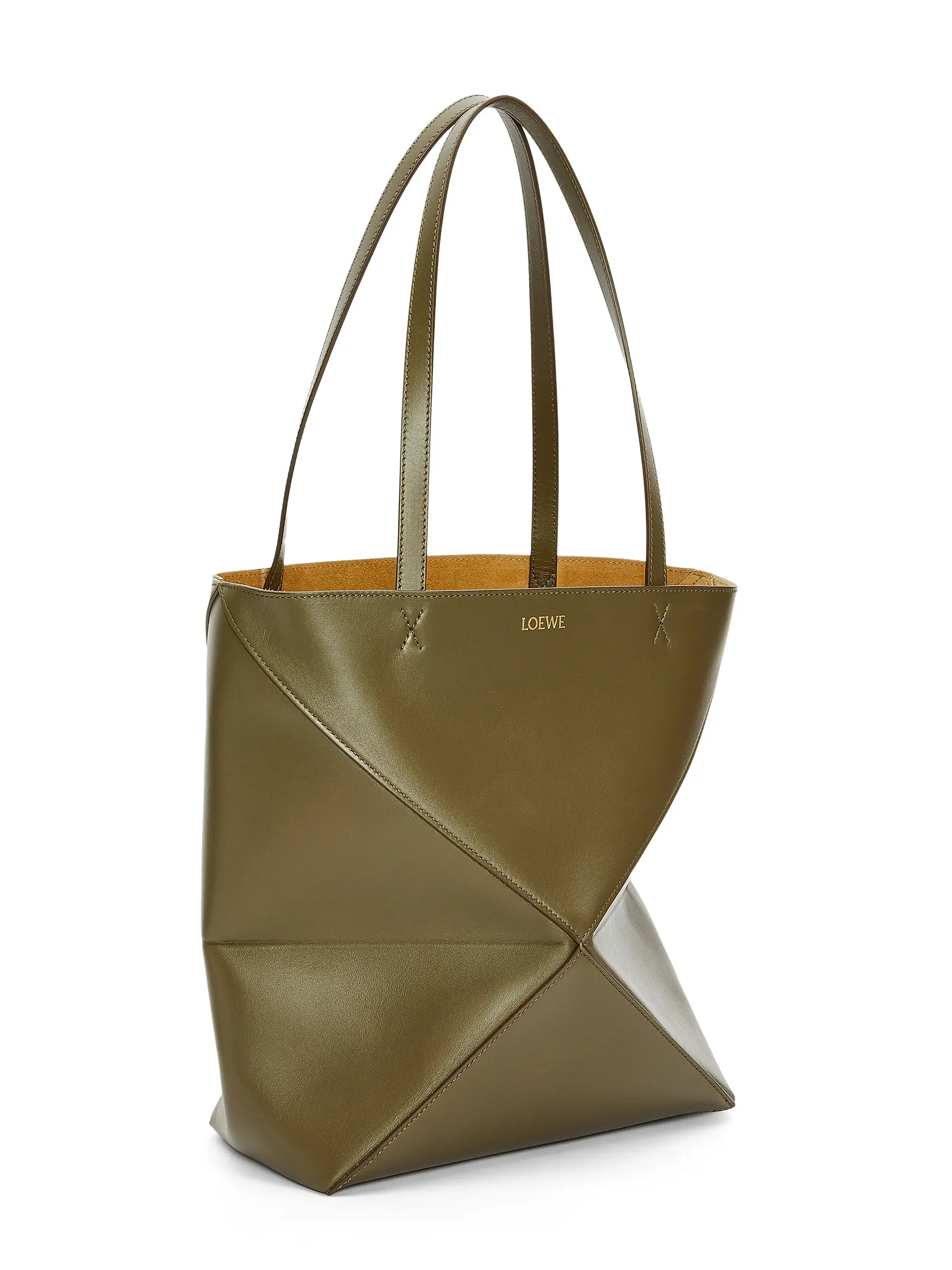 LOEWE Puzzle Shiny Leather Tote