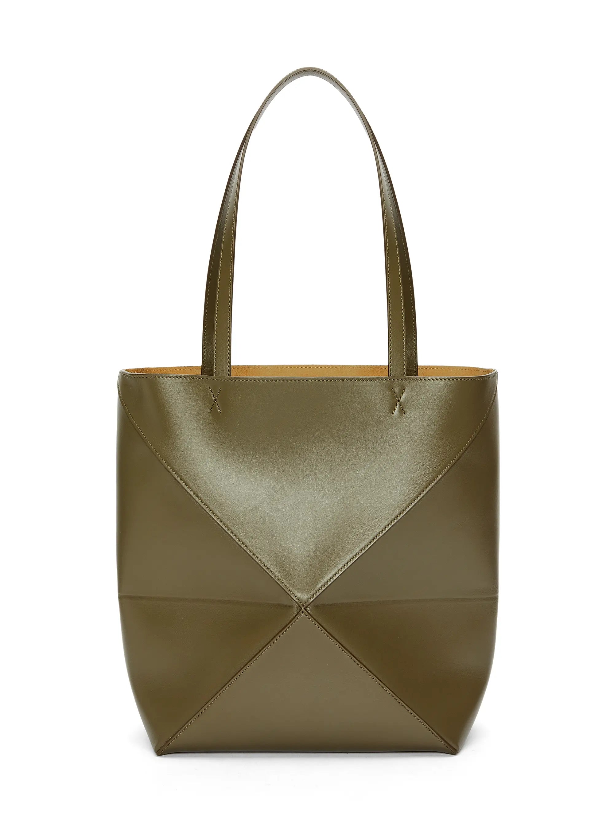 LOEWE Puzzle Shiny Leather Tote