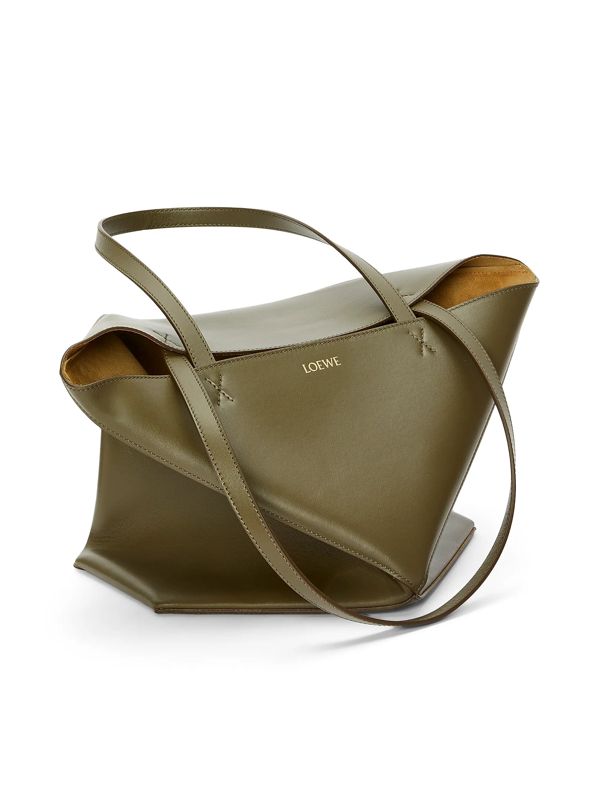 LOEWE Puzzle Shiny Leather Tote