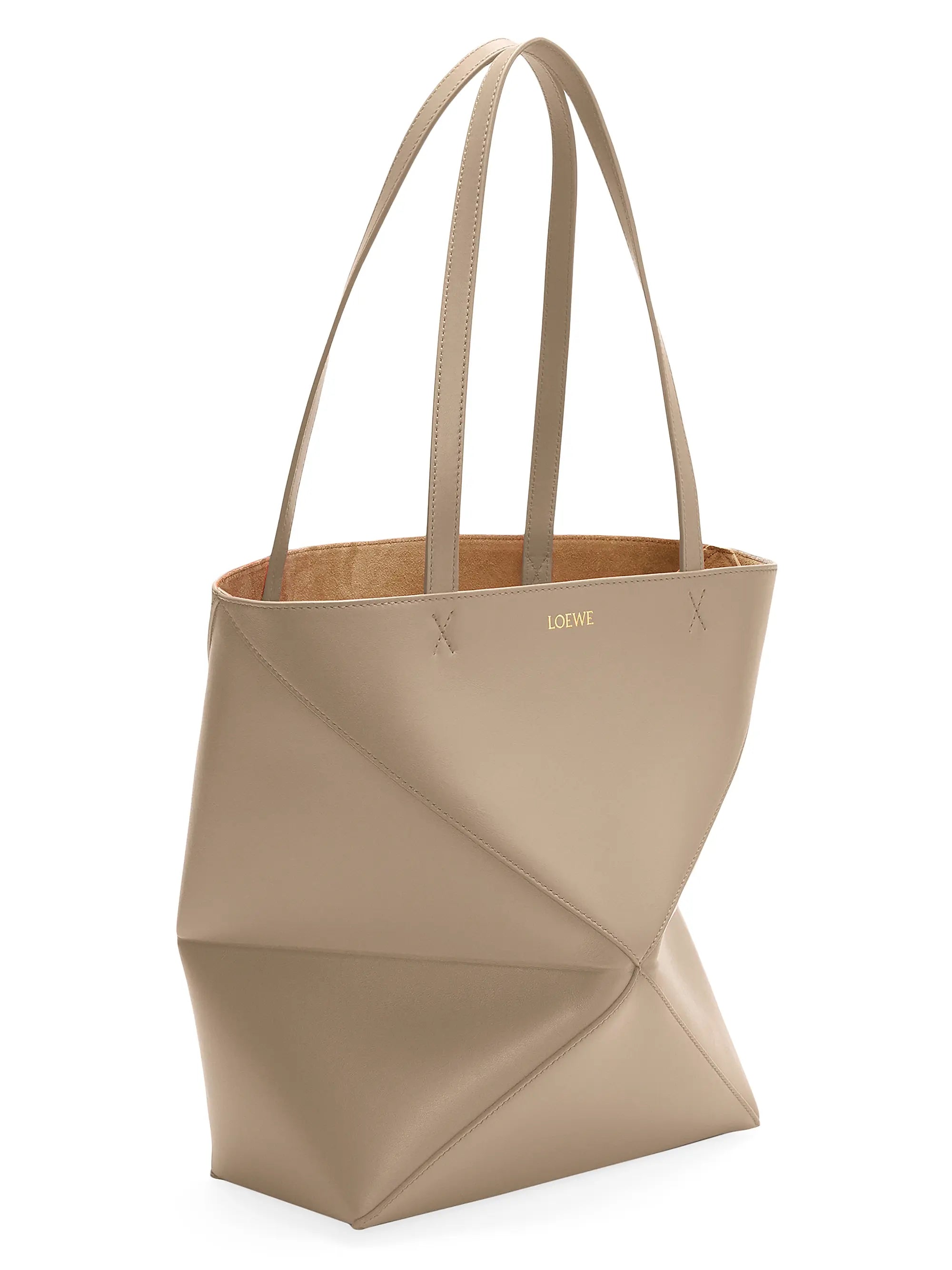 LOEWE Puzzle Shiny Leather Tote