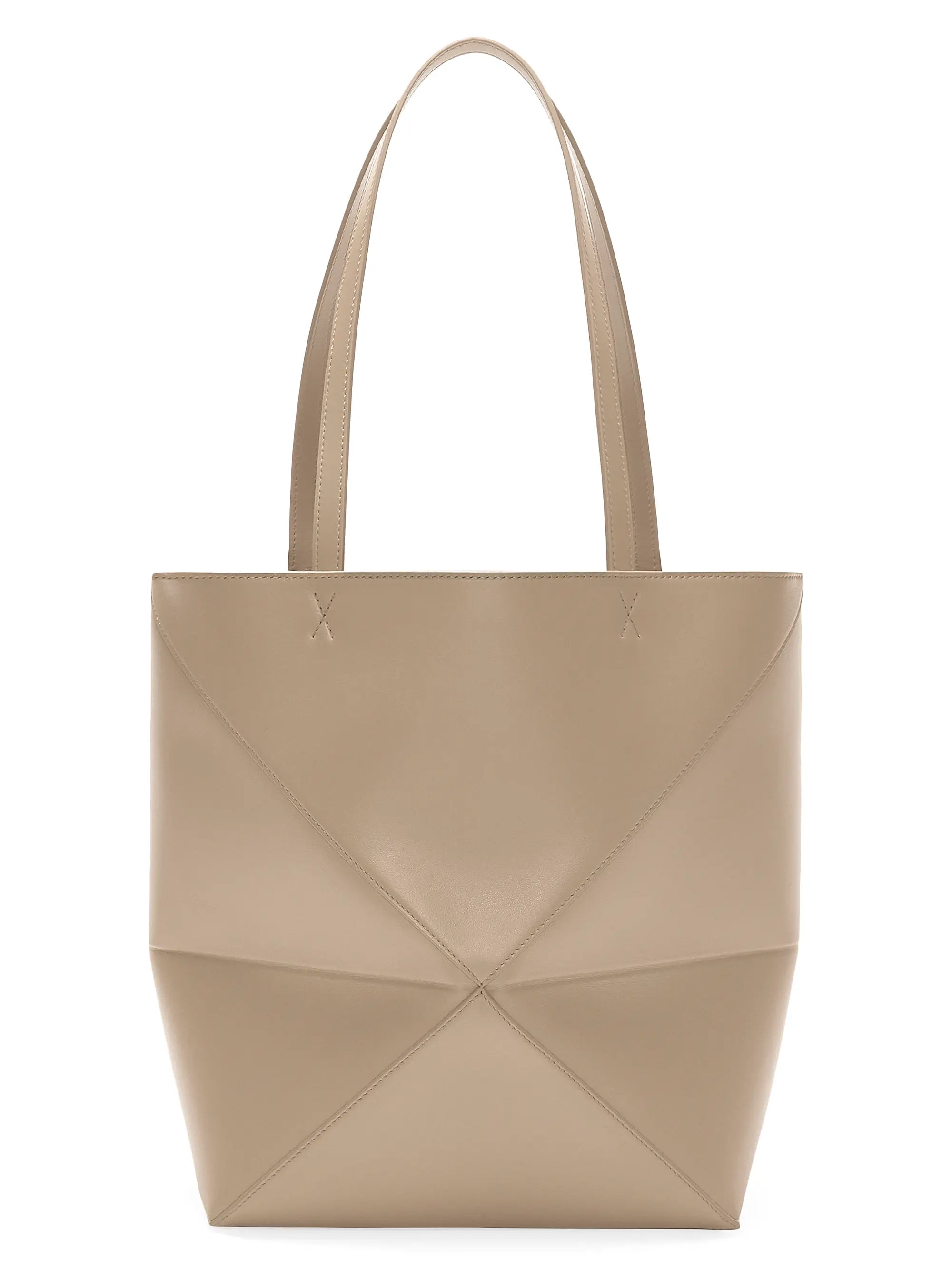 LOEWE Puzzle Shiny Leather Tote