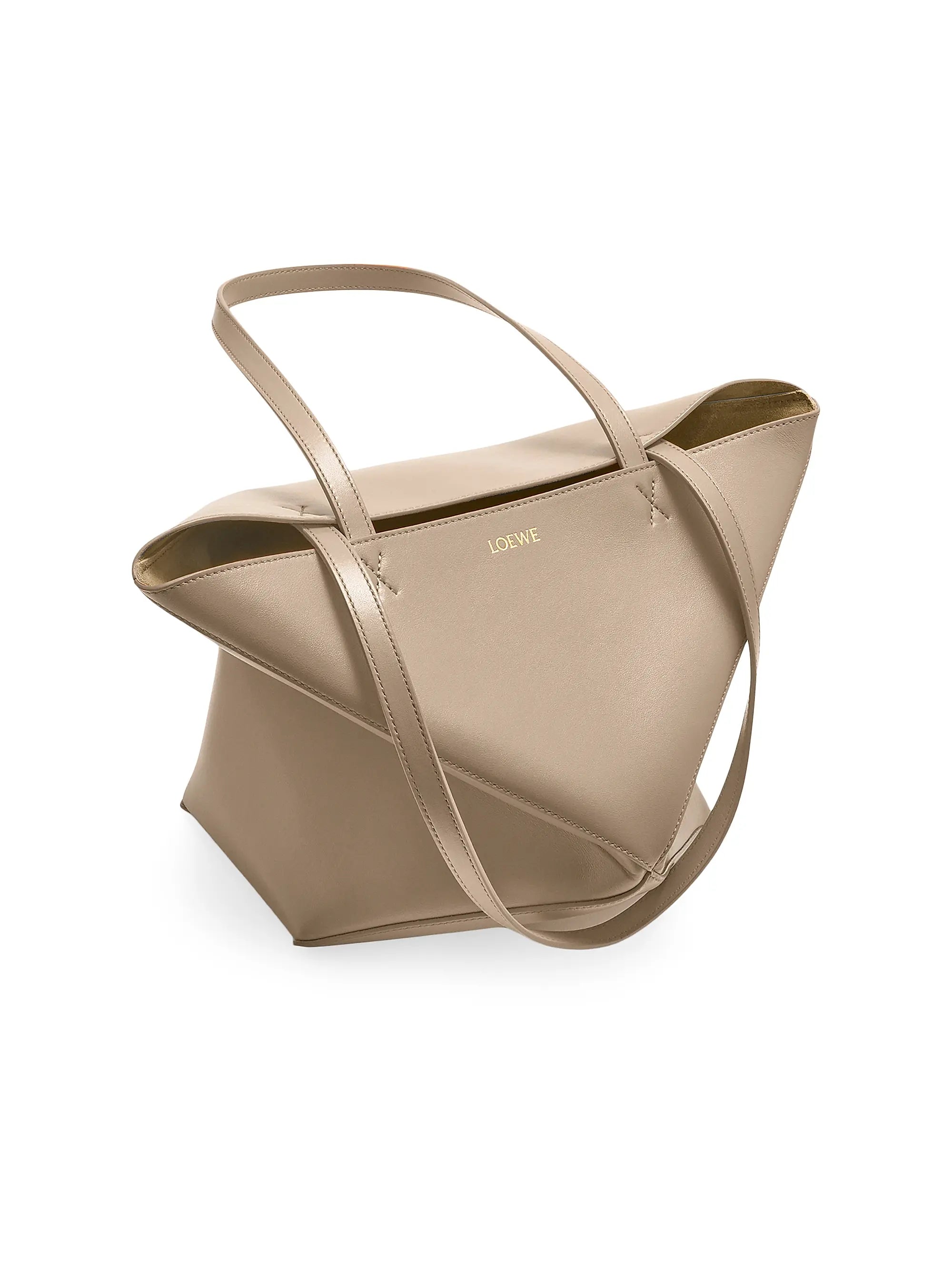 LOEWE Puzzle Shiny Leather Tote