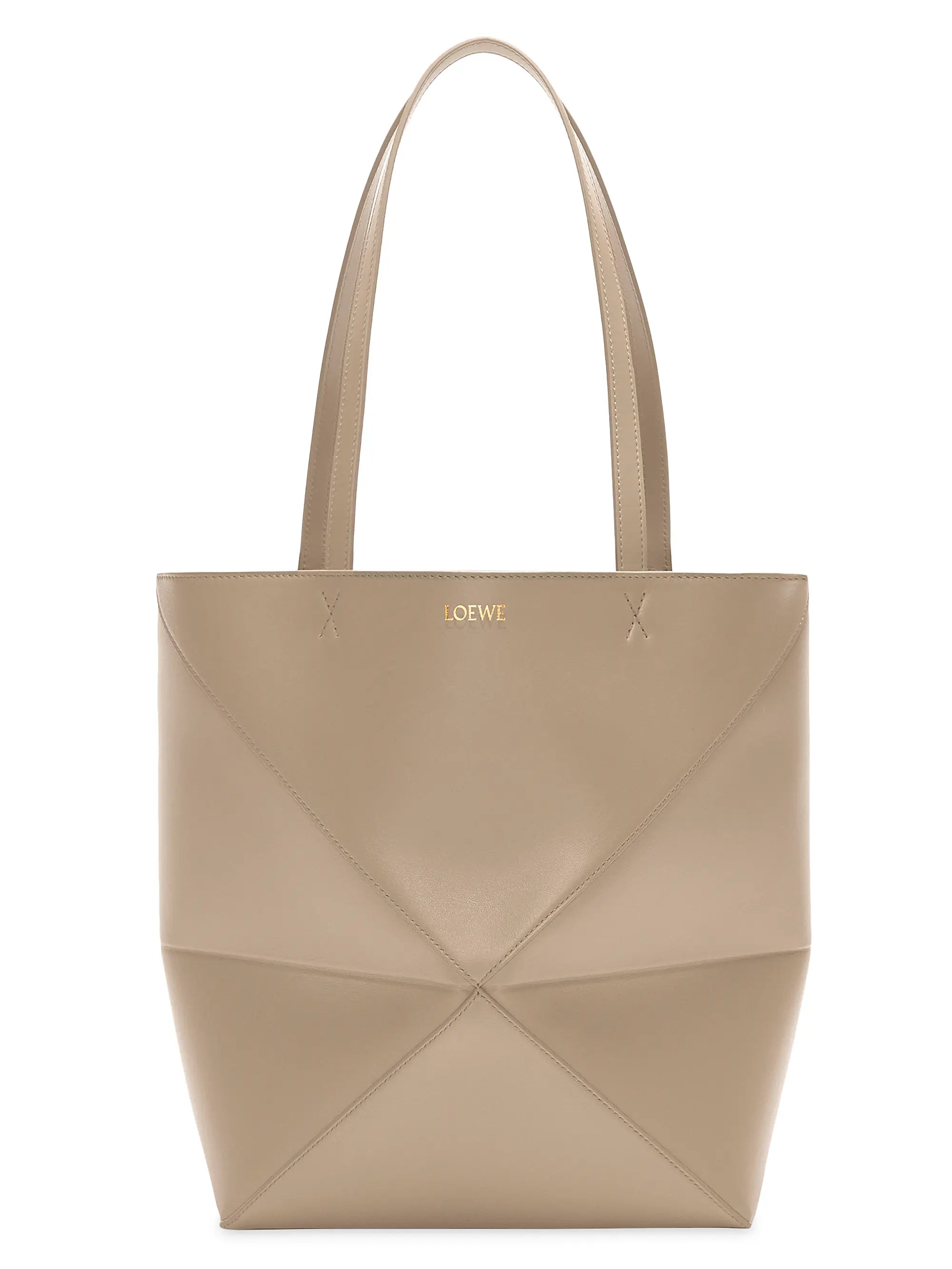 LOEWE Puzzle Shiny Leather Tote