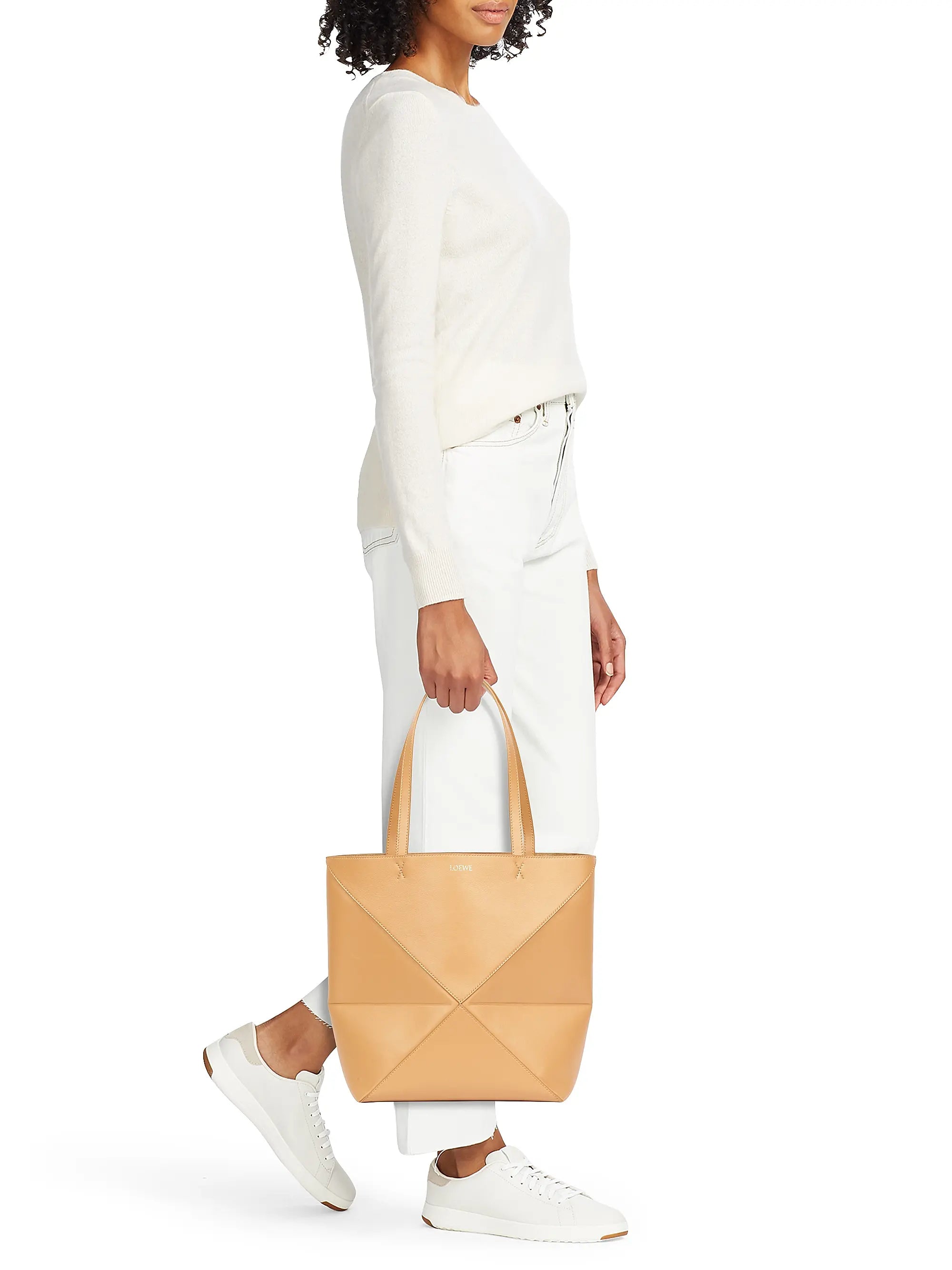 LOEWE Puzzle Shiny Leather Tote