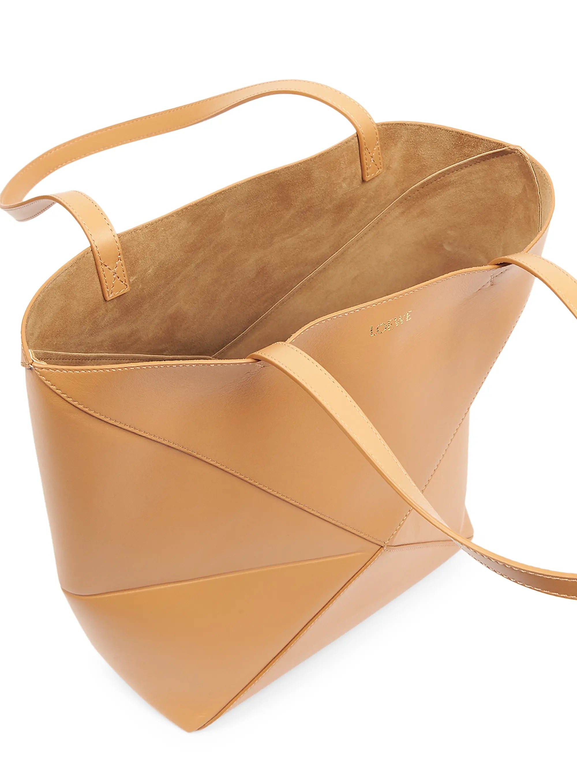 LOEWE Puzzle Shiny Leather Tote