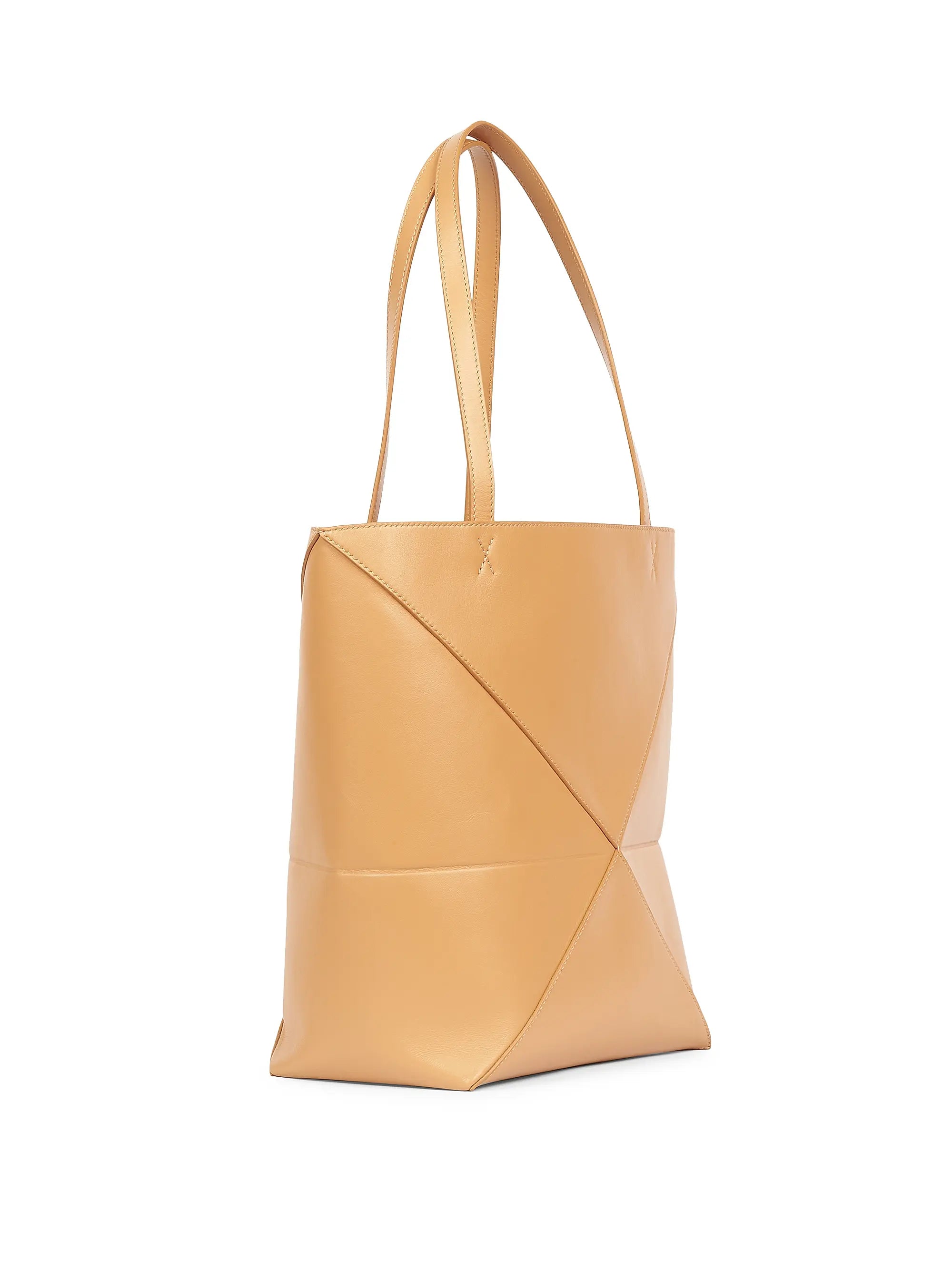 LOEWE Puzzle Shiny Leather Tote