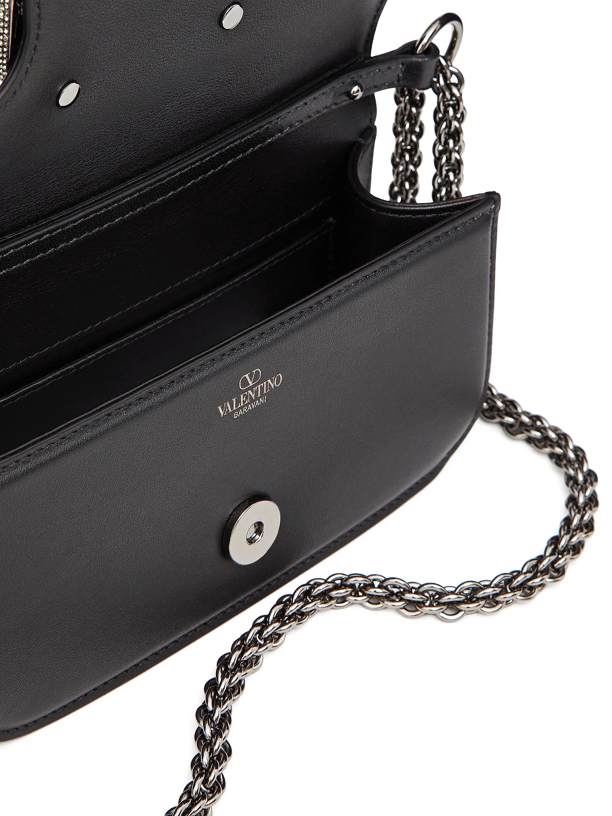 Valentino Garavani Valentino Garavani Locò Small Shoulder Bag With Jewel Logo