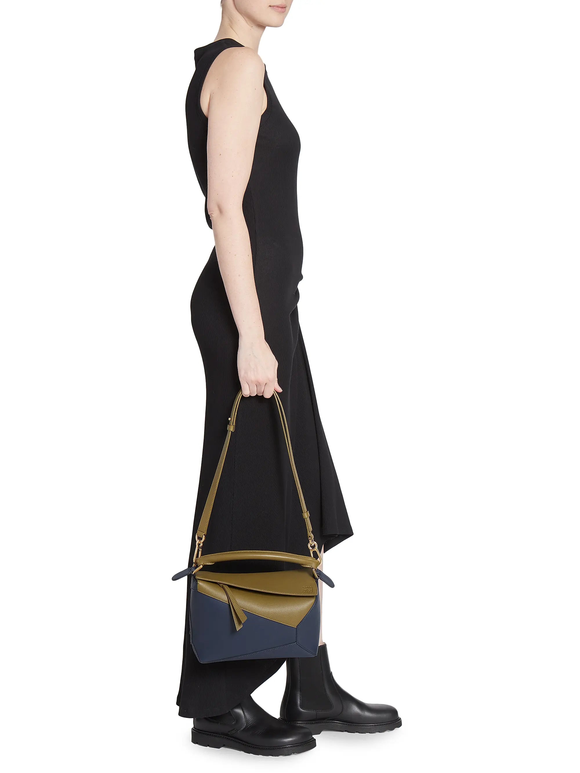 LOEWE Small Puzzle Edge Leather Bag