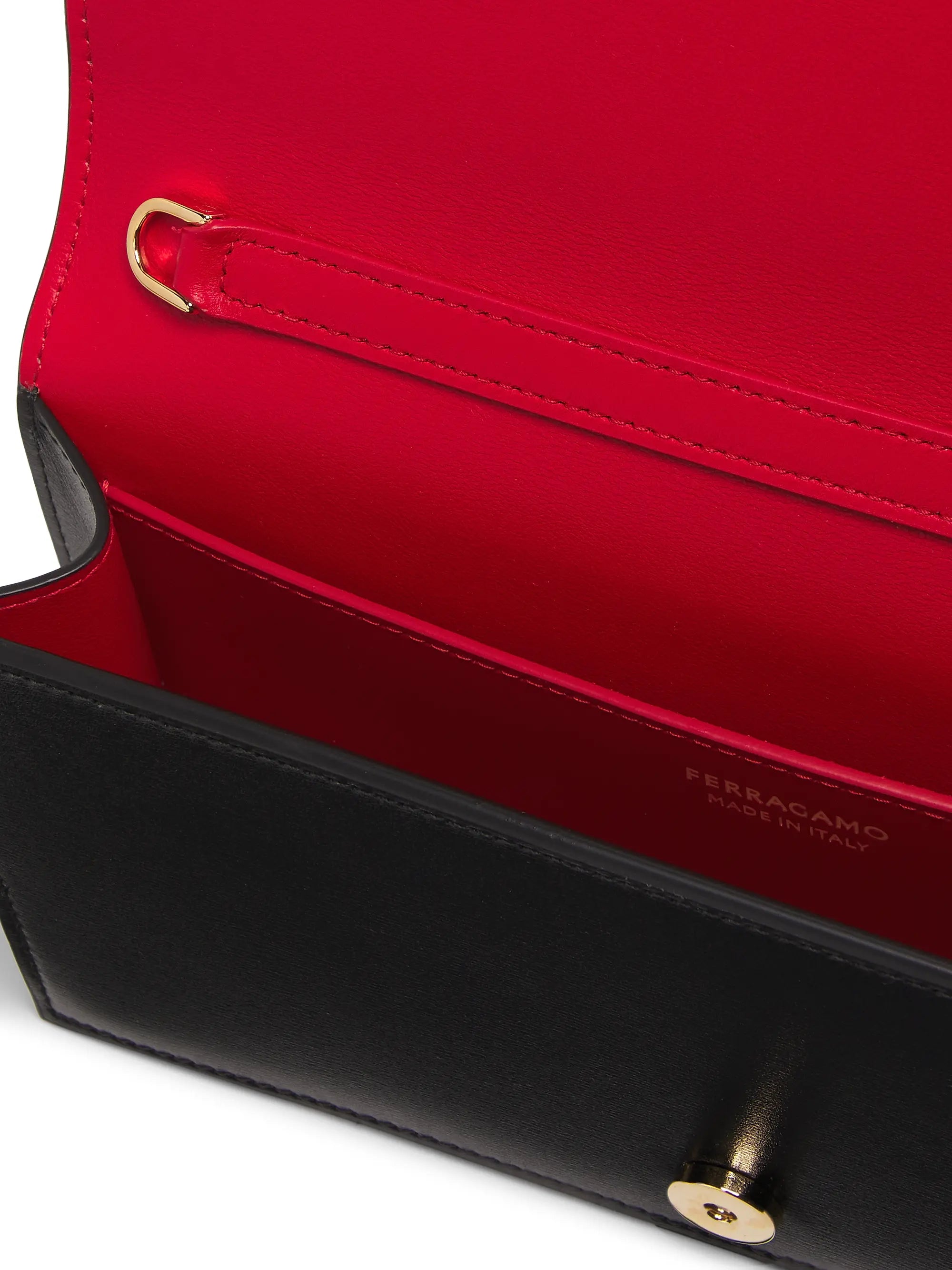 FERRAGAMO Mini Double Gancio Bag