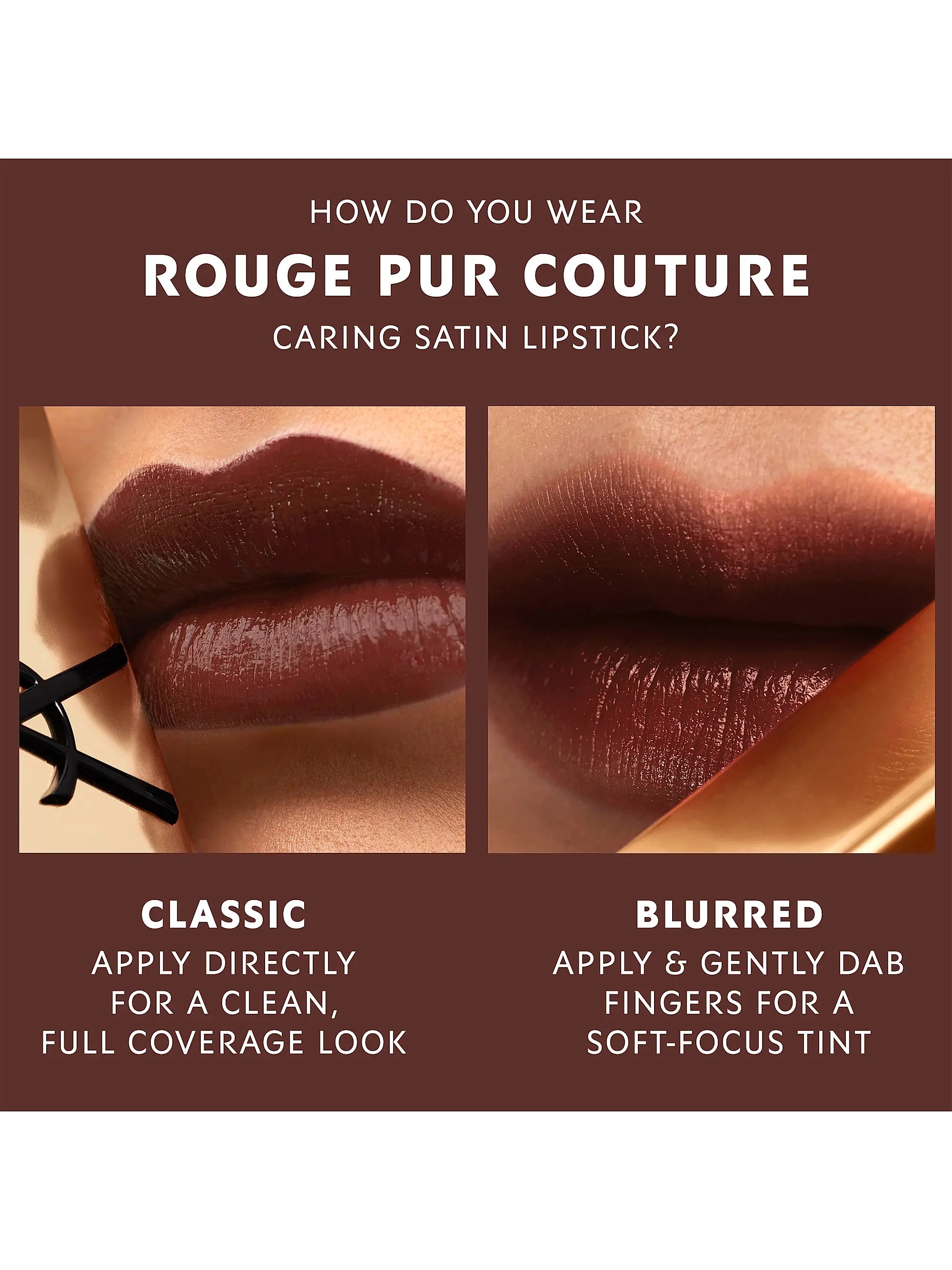 Yves Saint Laurent Rouge Pur Couture Satin Lipstick