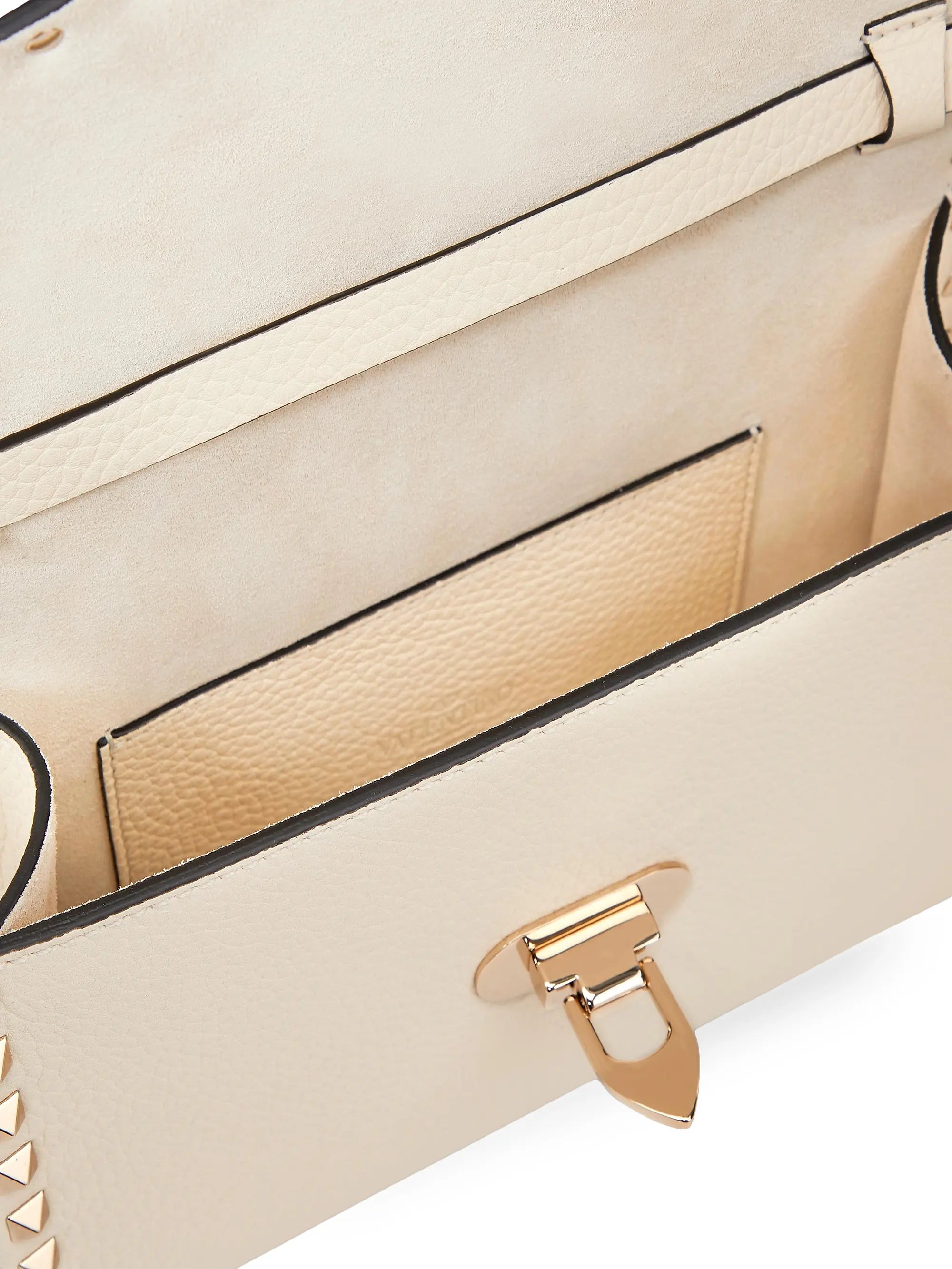 Valentino Garavani Small Rockstud Grainy Calfskin Crossbody Bag