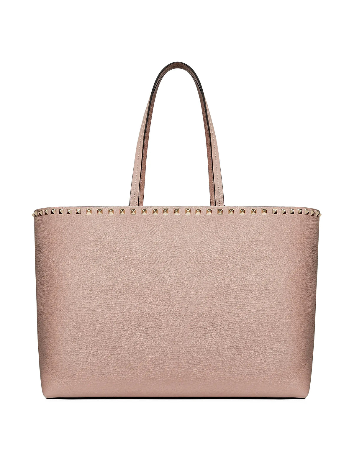 Valentino Garavani Rockstud Grainy Calfskin Tote Bag
