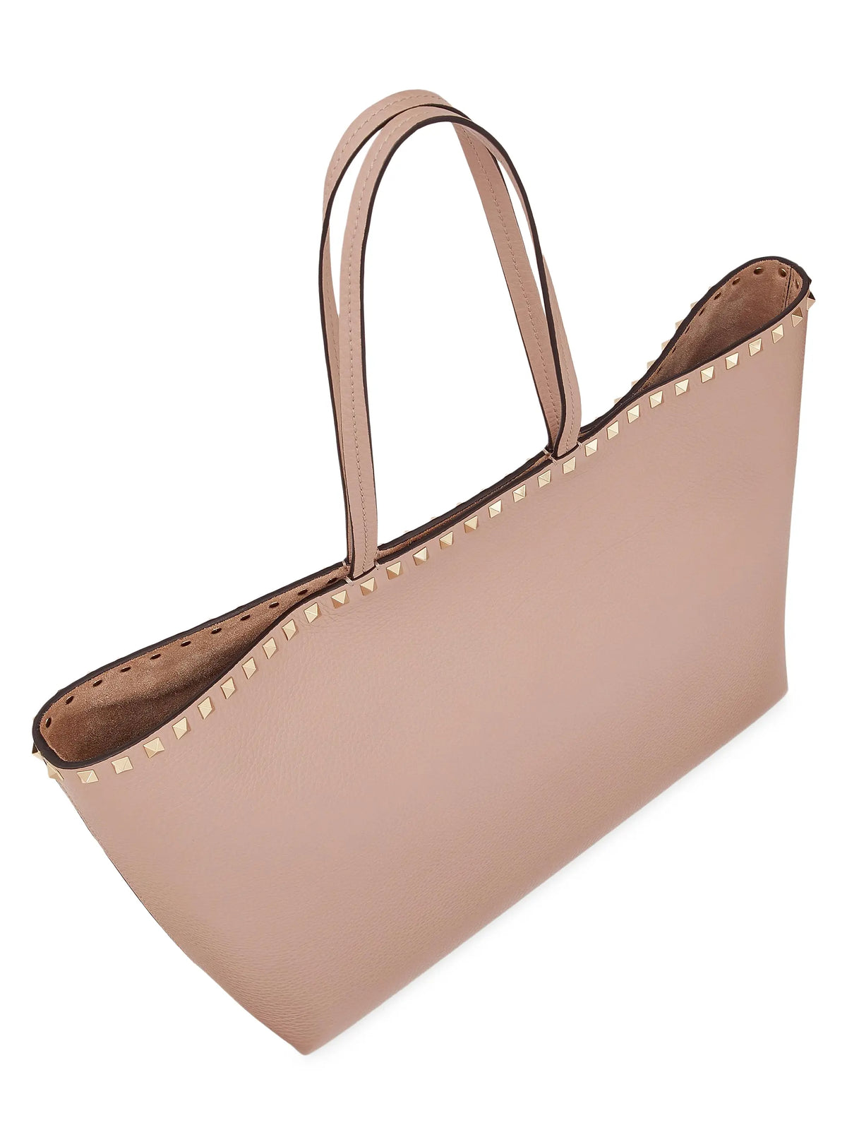 Valentino Garavani Rockstud Grainy Calfskin Tote Bag