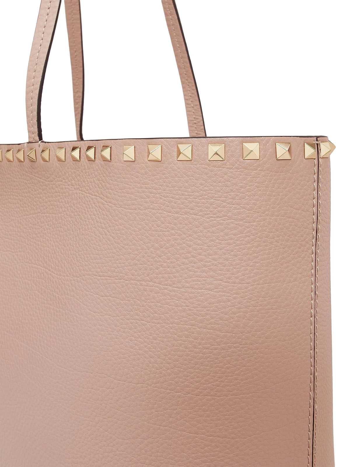 Valentino Garavani Rockstud Grainy Calfskin Tote Bag