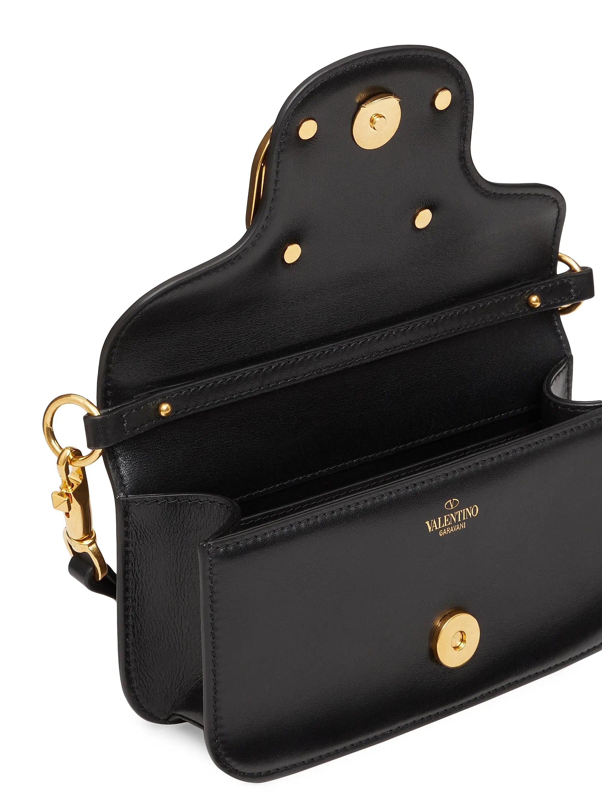 Valentino Garavani Locò Small Shoulder Bag in Calfskin