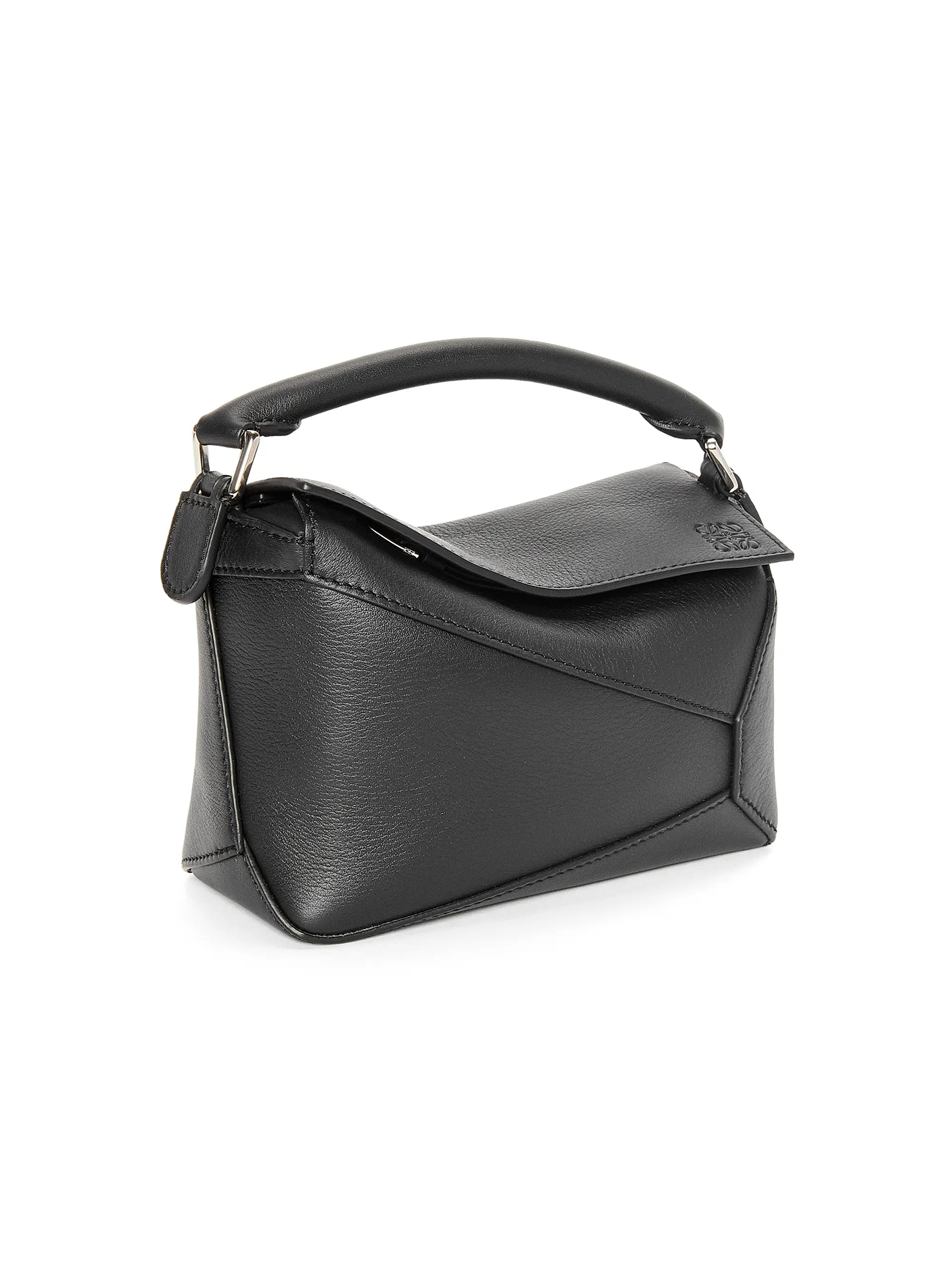 LOEWE Mini Puzzle Edge Leather Shoulder Bag