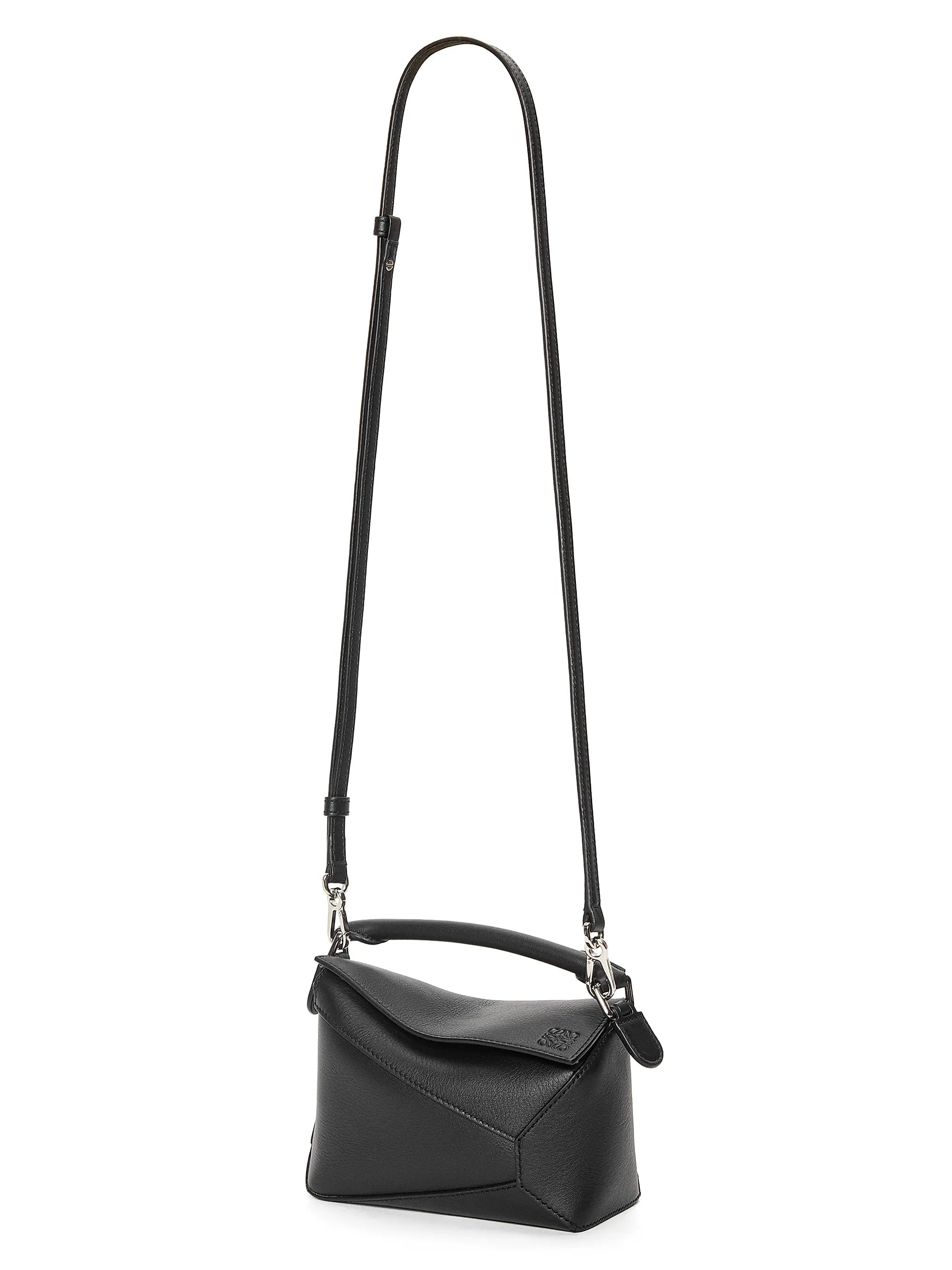 LOEWE Mini Puzzle Edge Leather Shoulder Bag