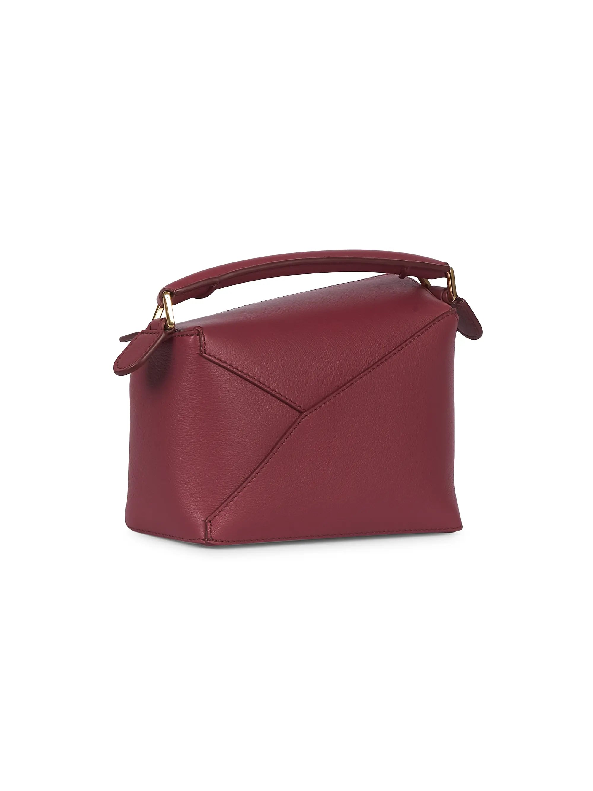 LOEWE Mini Puzzle Edge Leather Shoulder Bag