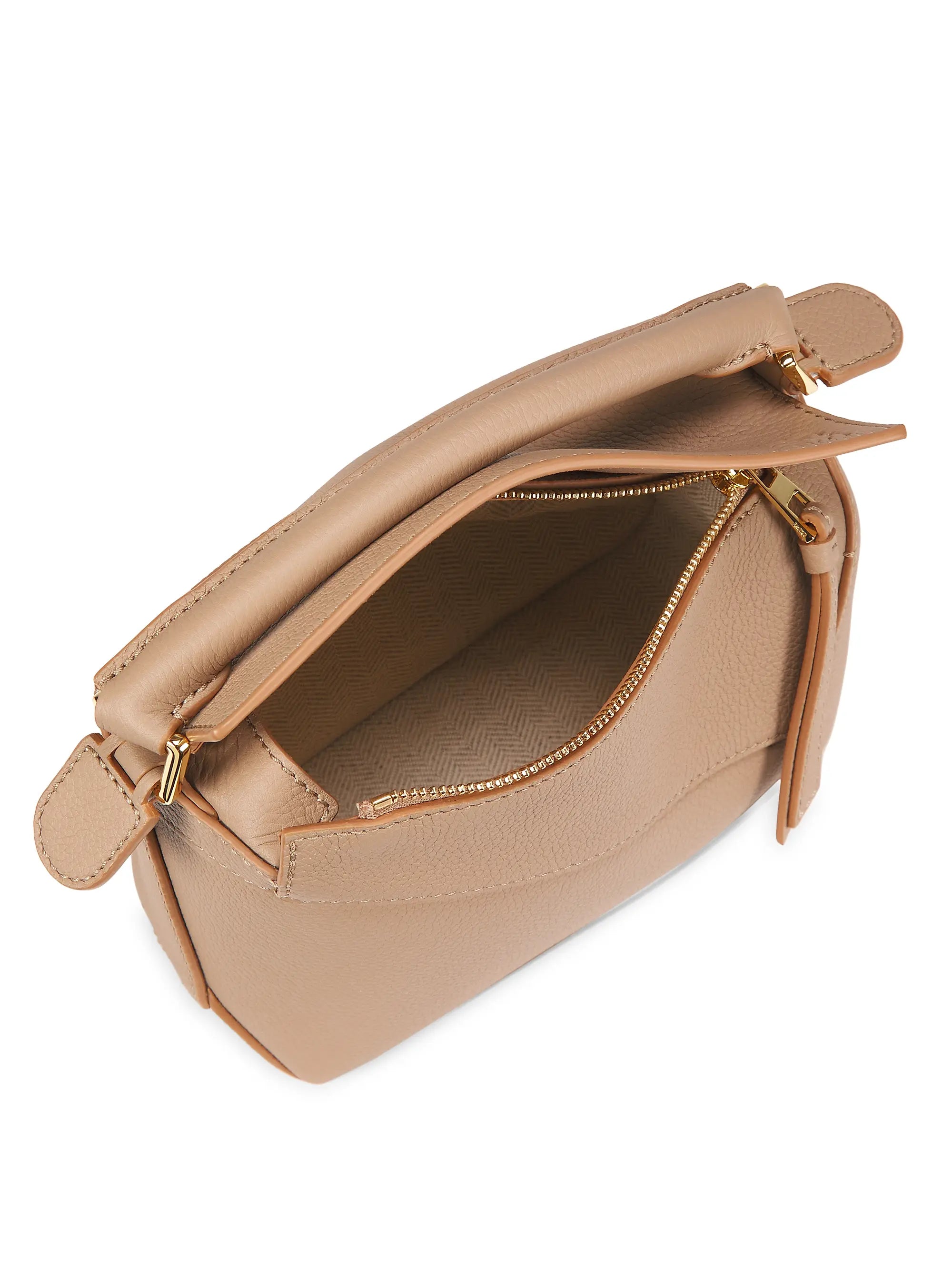 LOEWE Mini Puzzle Edge Leather Shoulder Bag