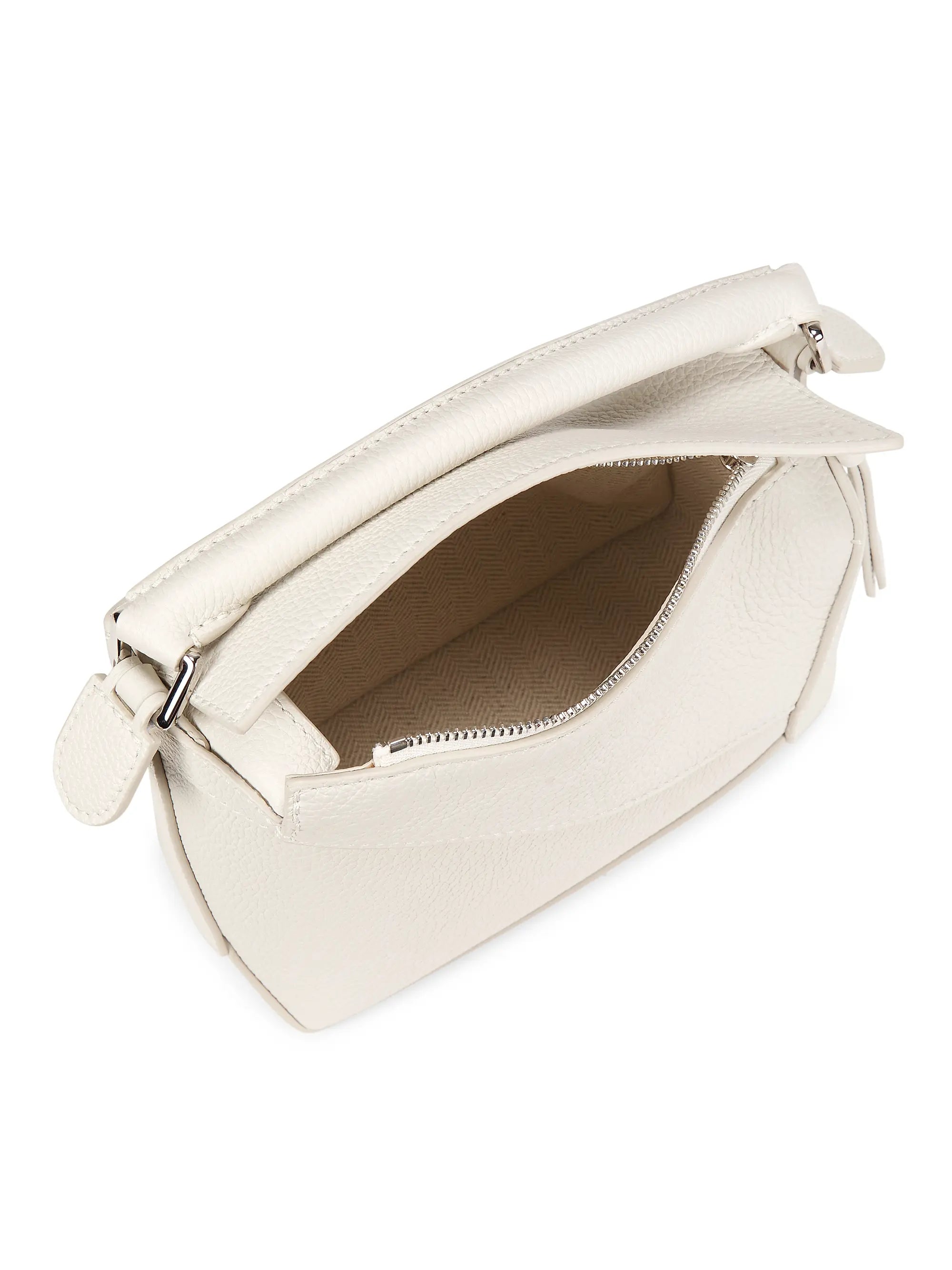 LOEWE Mini Puzzle Edge Leather Shoulder Bag