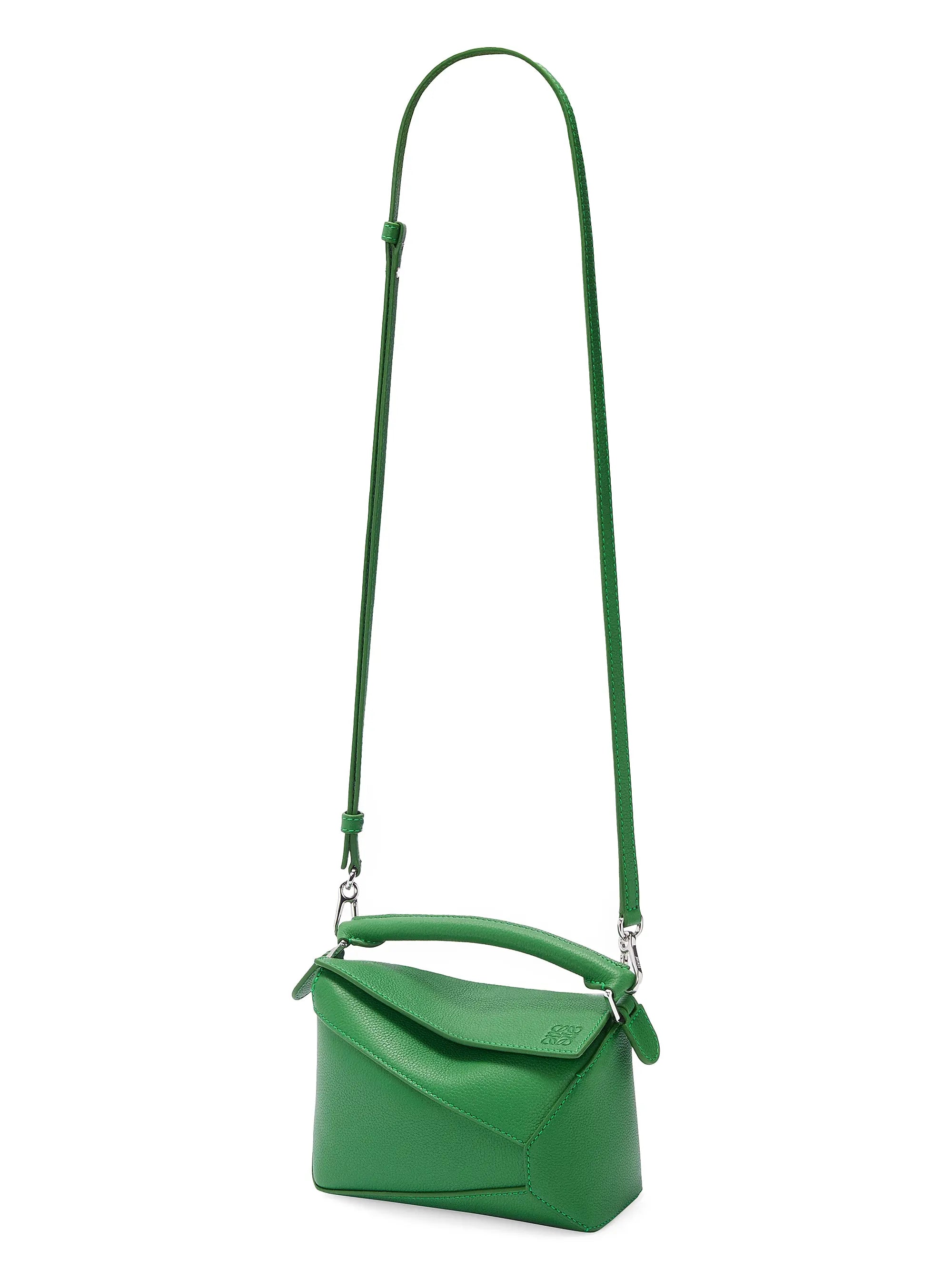 LOEWE Mini Puzzle Edge Leather Shoulder Bag