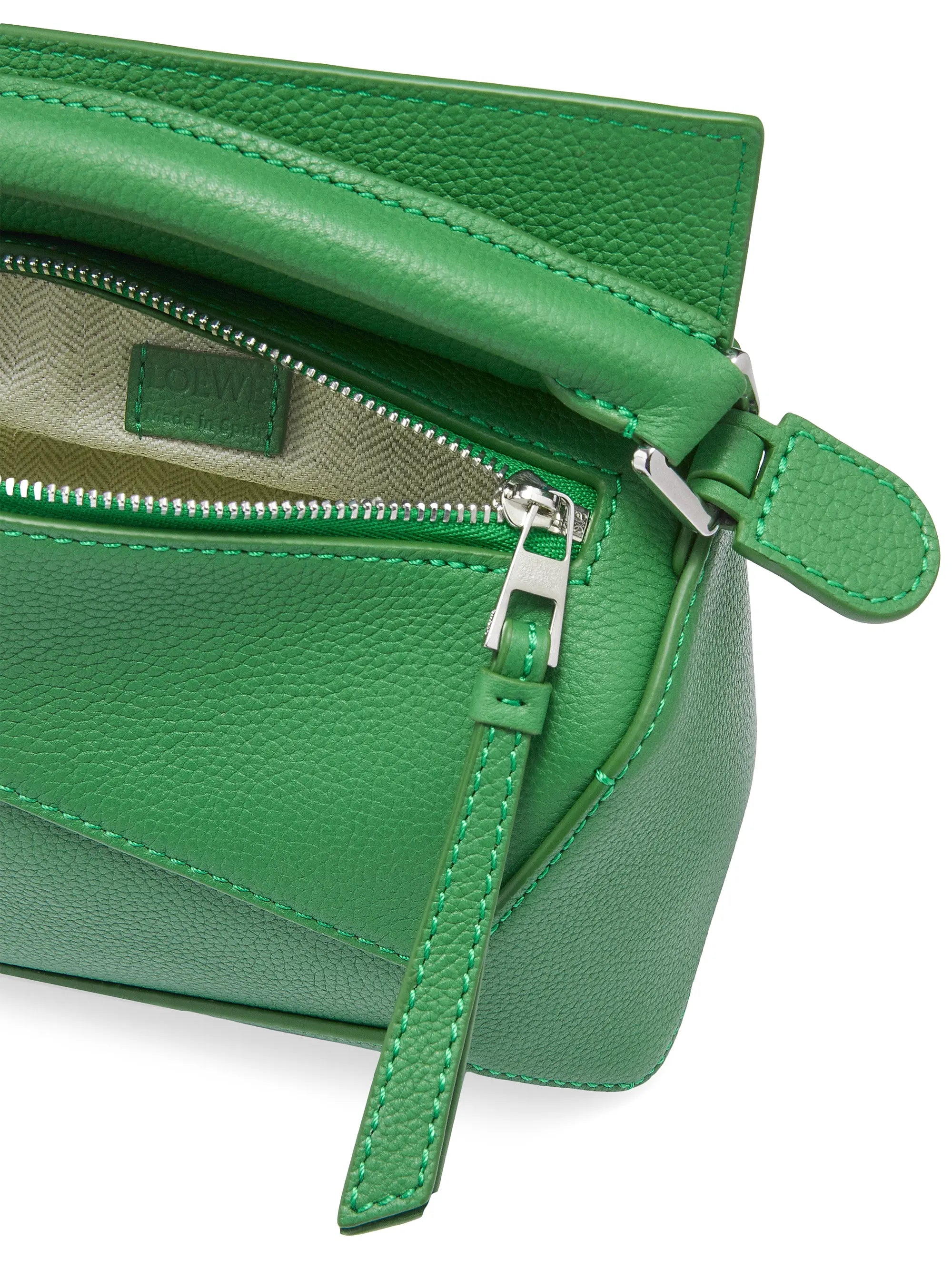 LOEWE Mini Puzzle Edge Leather Shoulder Bag