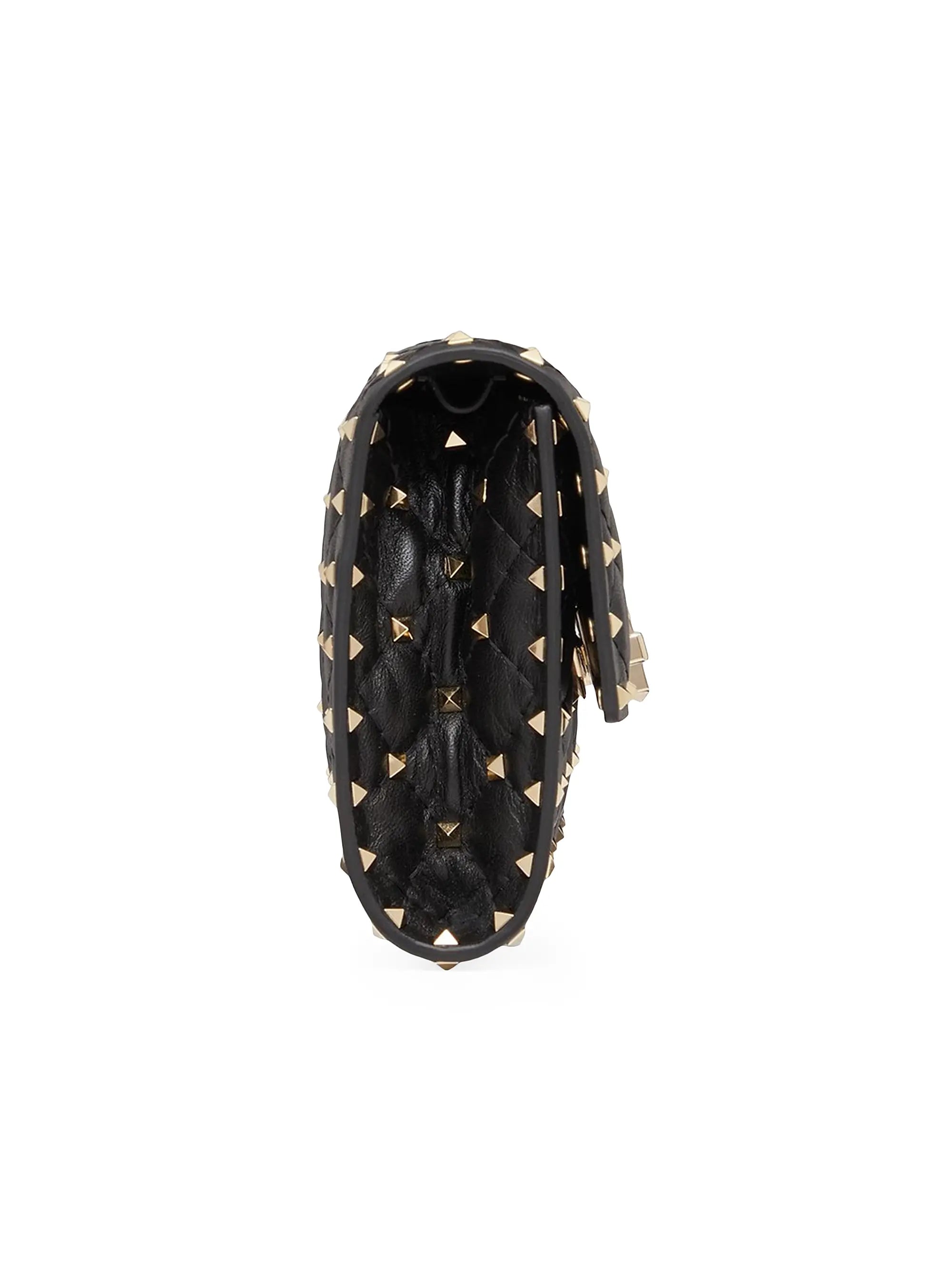 Valentino Garavani Rockstud Spike Nappa Leather Crossbody Clutch Bag