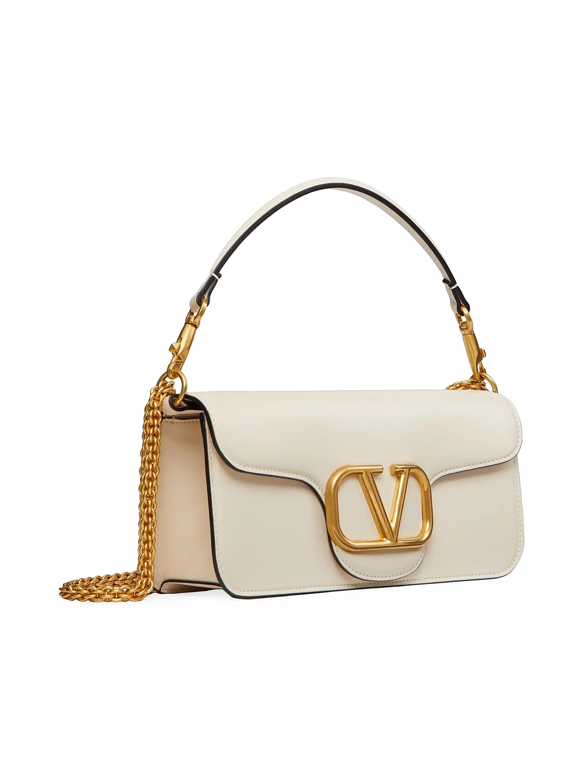 Valentino Garavani Valentino Garavani Locò Calfskin Shoulder Bag