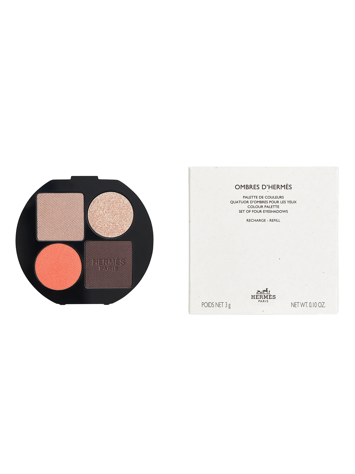 HERMÈS Ombres d'Hermès Eye Shadow Quartet Refill